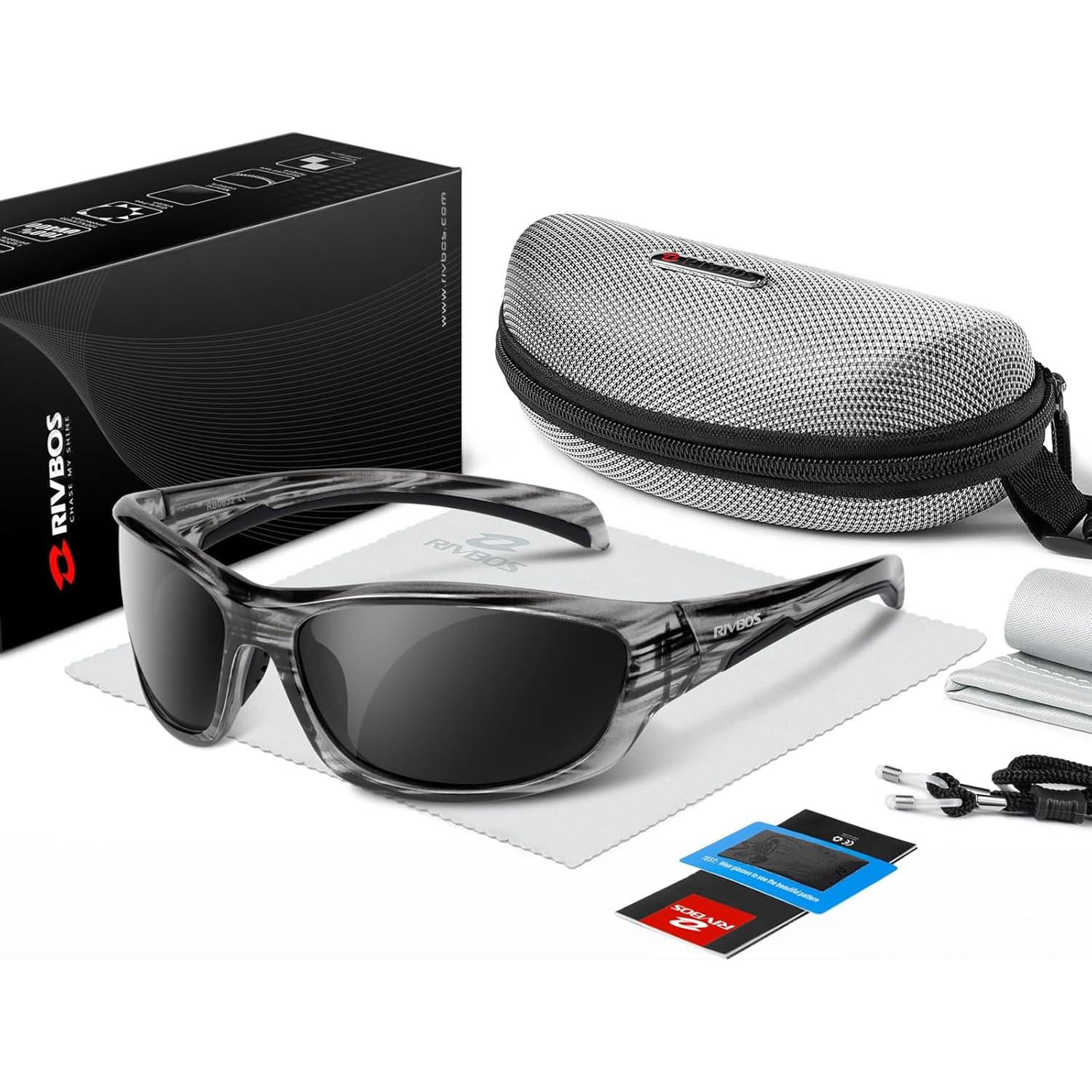 Gafas de Sol Polarizadas RIVBOS UV400 para Hombres y Mujeres