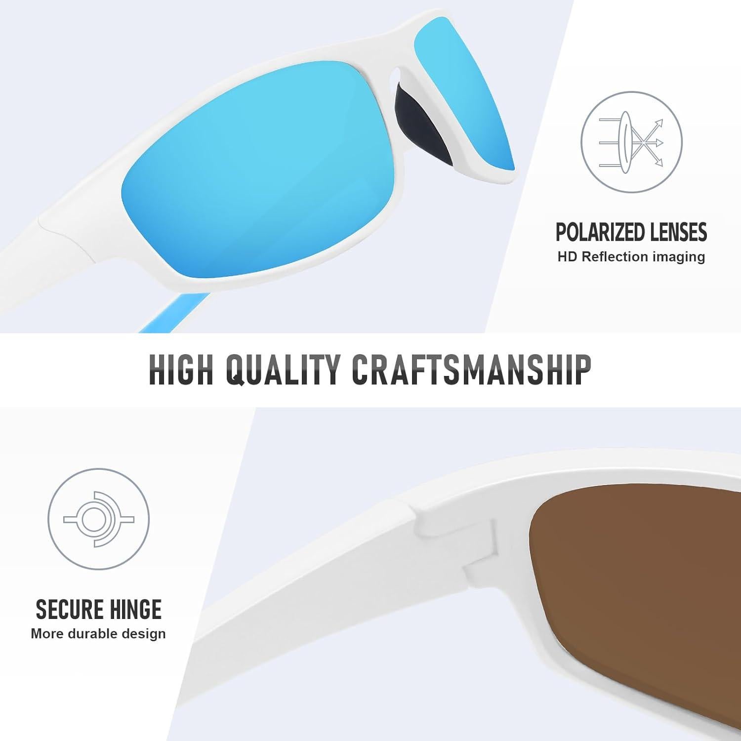 Gafas de Sol Deportivas Ofwin 1105 Polarizadas UV400