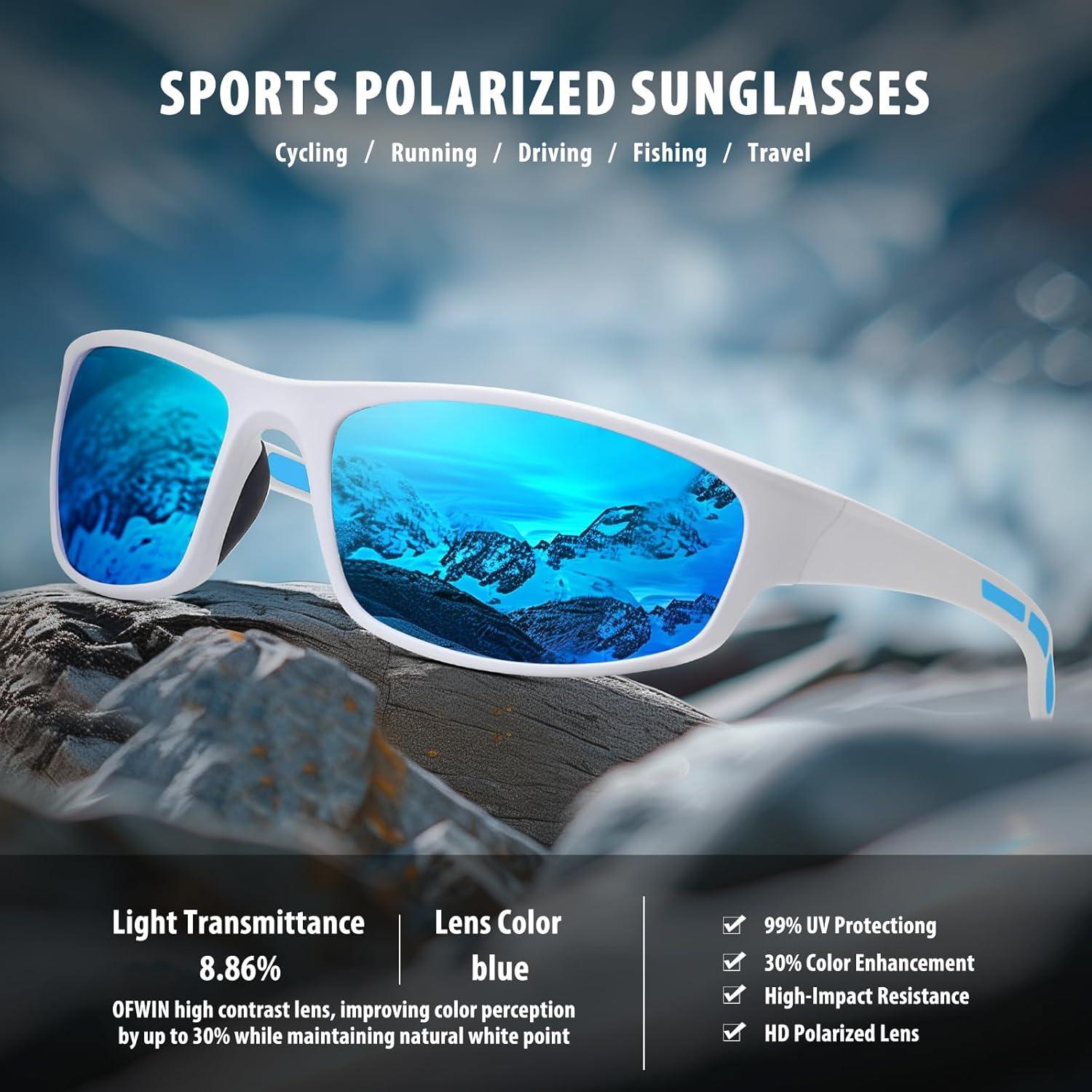 Gafas de Sol Deportivas Ofwin 1105 Polarizadas UV400