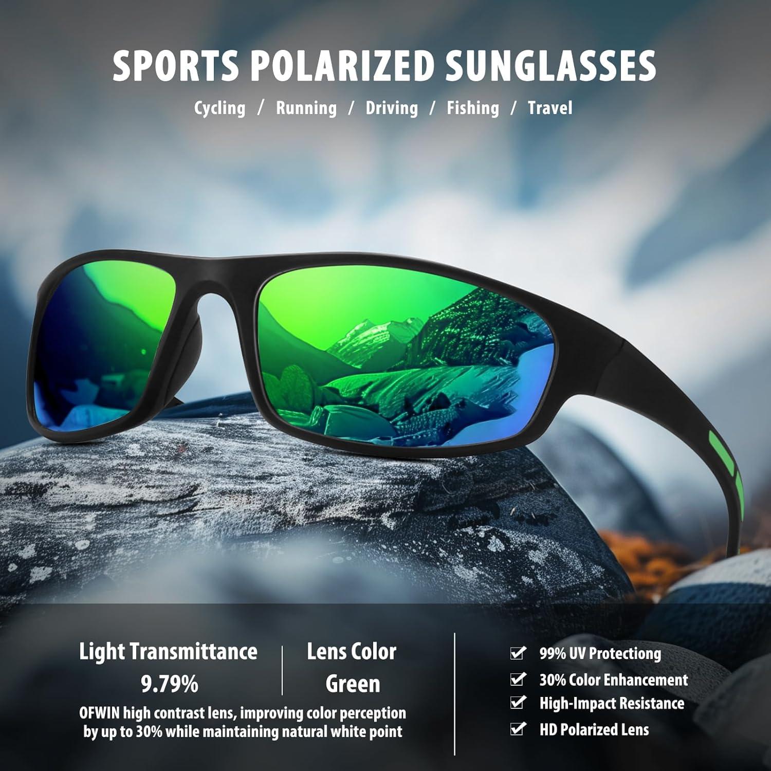 Gafas de Sol Deportivas Ofwin 1105 Polarizadas UV400