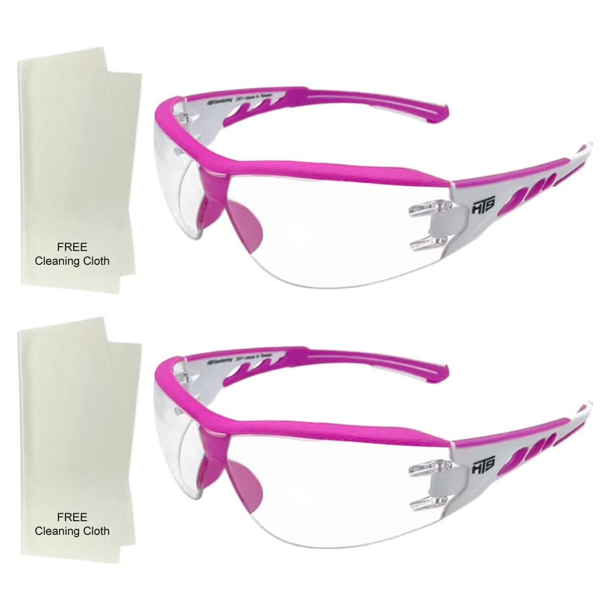 Gafas de Seguridad Claras Anti Niebla HTS U6 2 Piezas