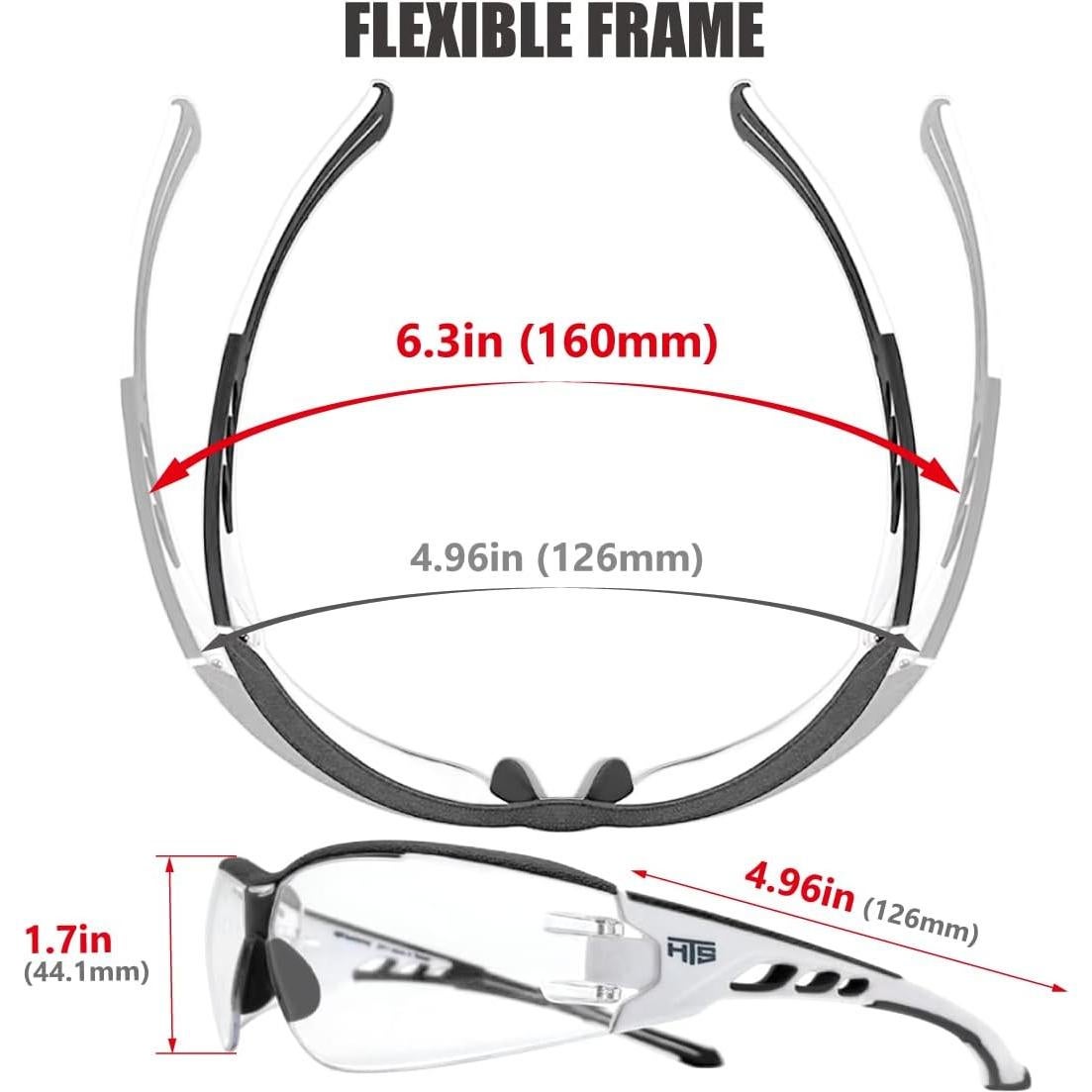 Gafas de Seguridad HTS Huntersky U6 Claras Anti Niebla