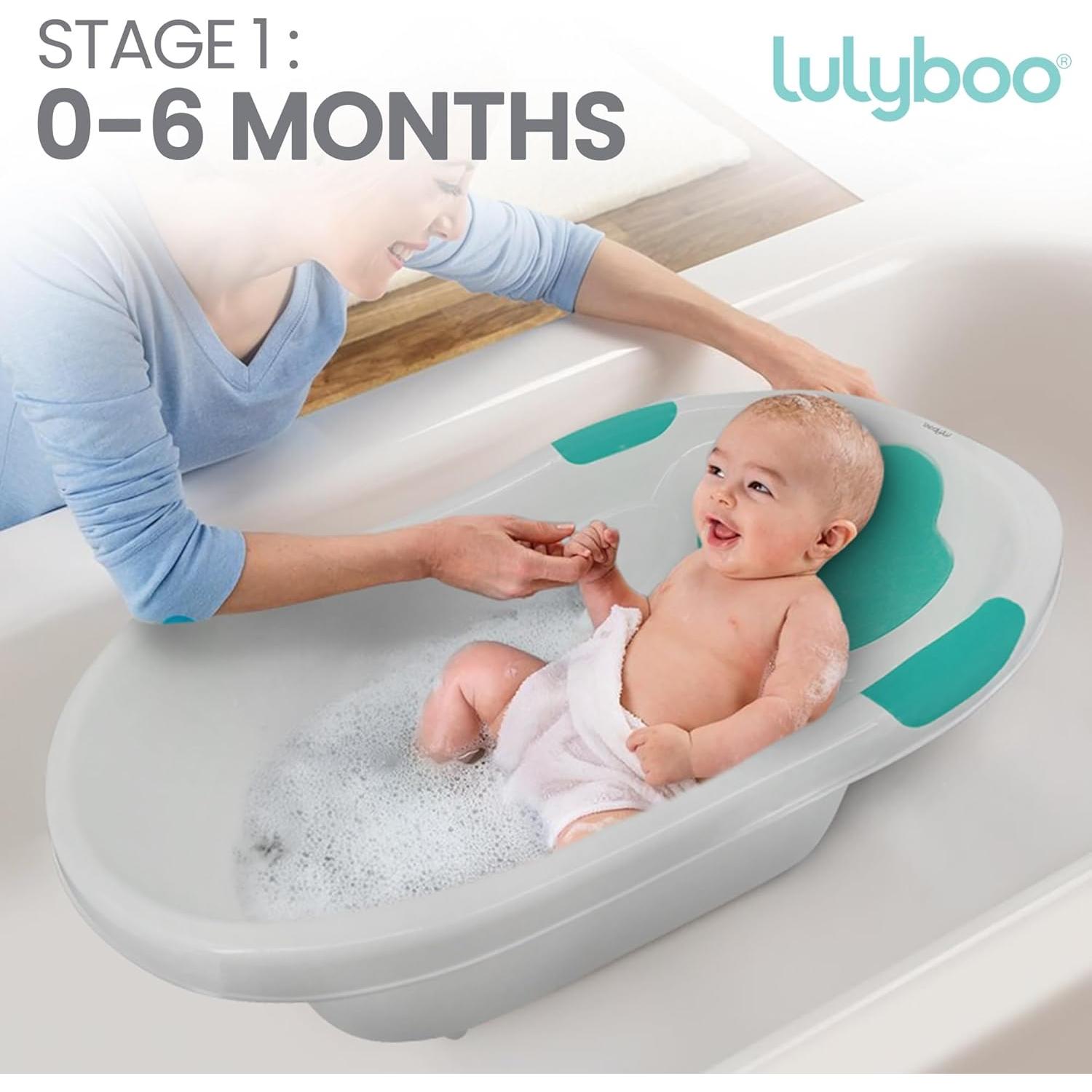 Bañera para Bebés Lulyboo con Cojín 0-18 Meses
