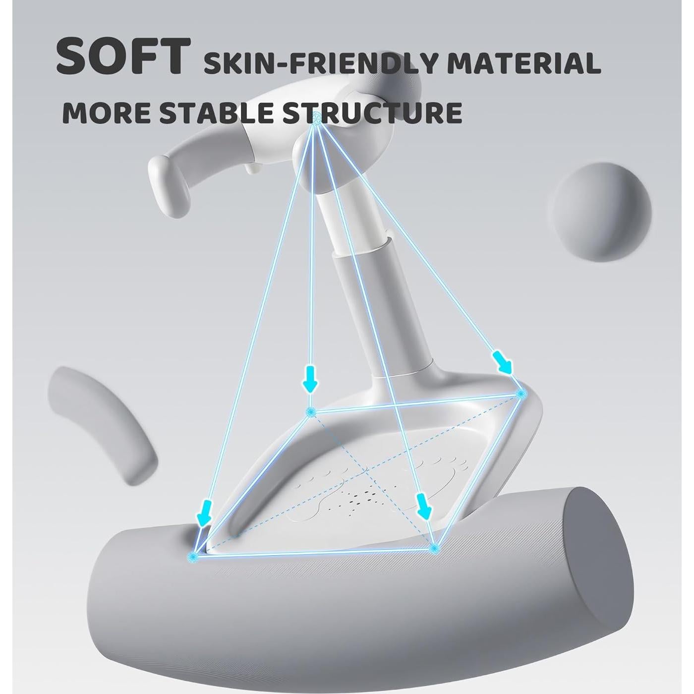 Soporte de Baño Plegable para Bebés XZJ-1 Gris Ajustable