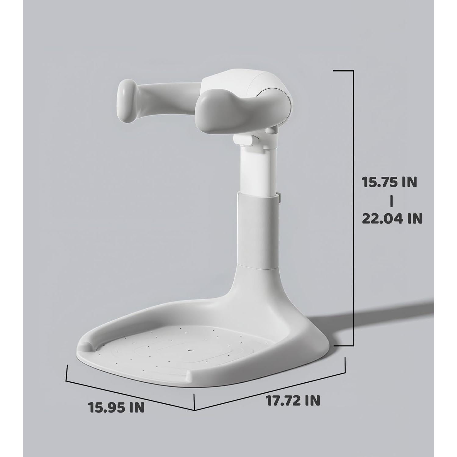 Soporte de Baño Plegable para Bebés XZJ-1 Gris Ajustable