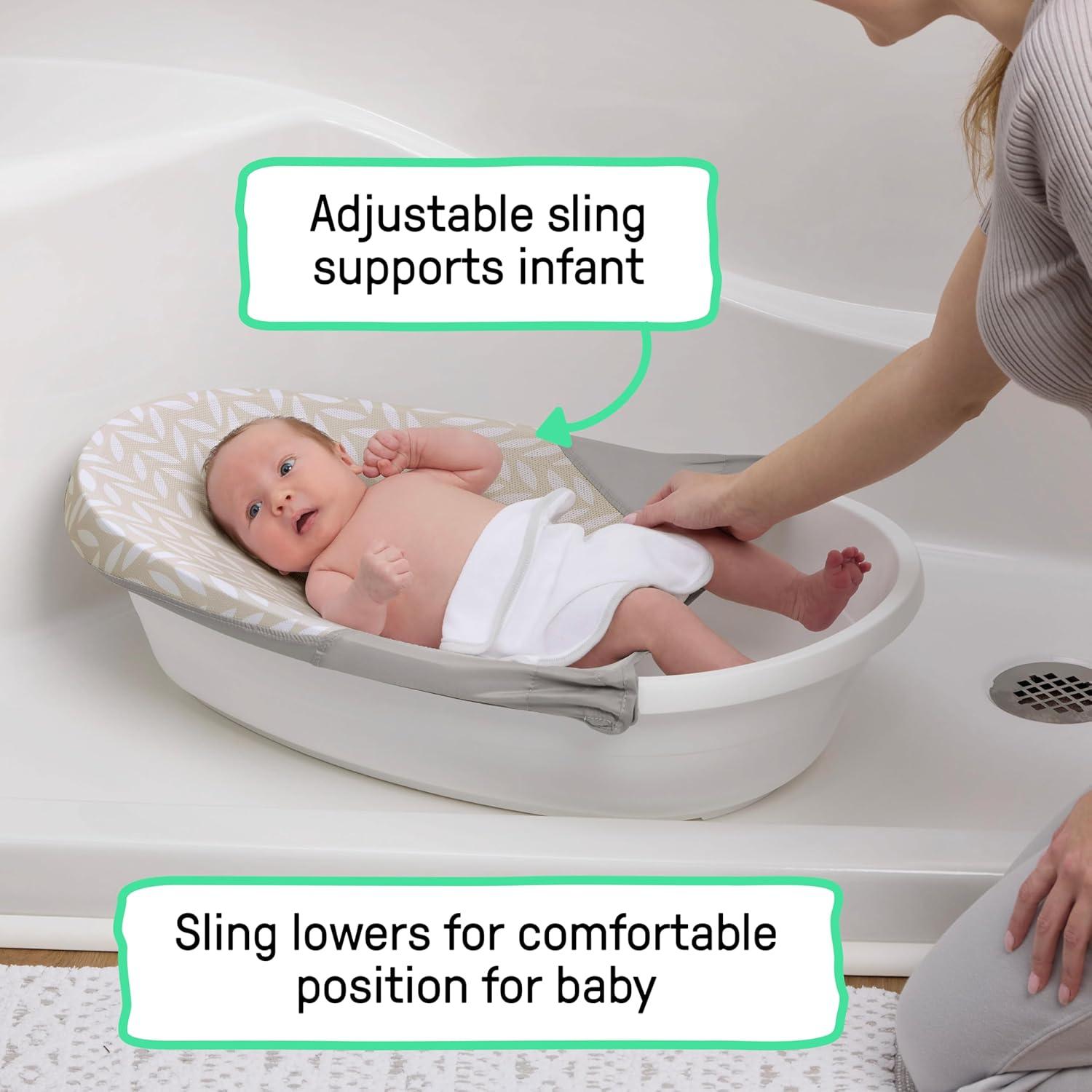 Bañera 3-en-1 Ingenuity Sylvi para Bebés y Niños Pequeños