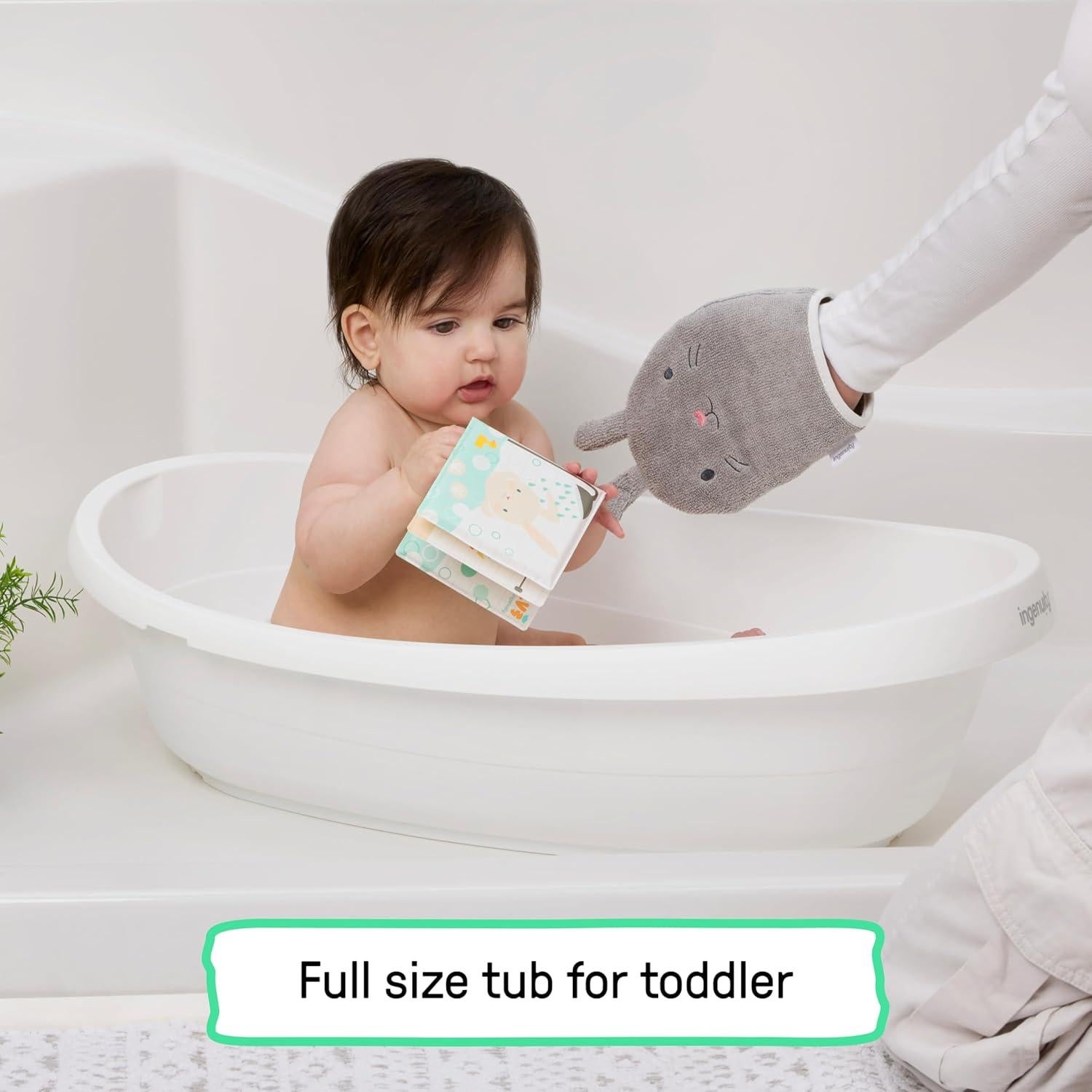 Bañera 3-en-1 Ingenuity Sylvi para Bebés y Niños Pequeños
