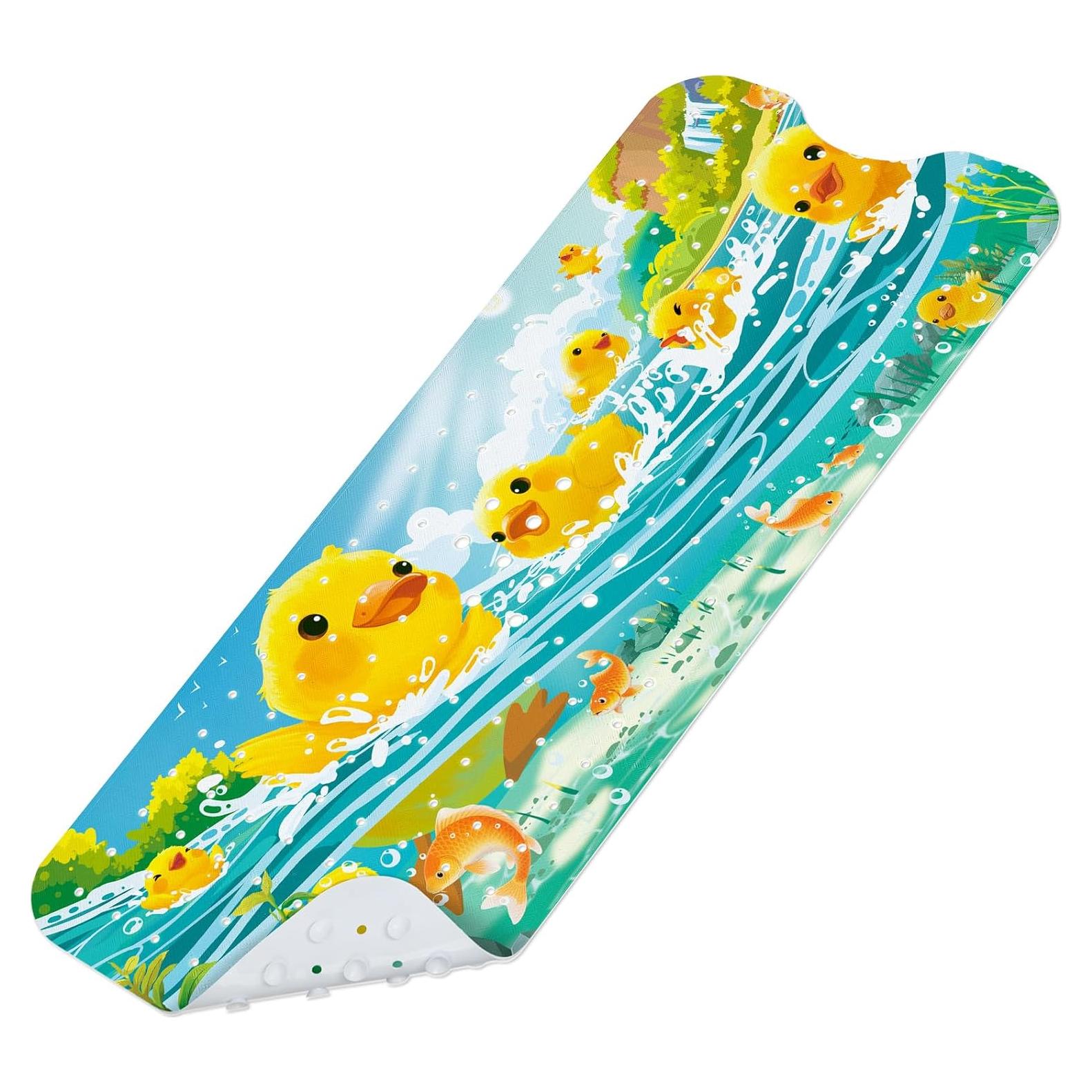 Alfombrilla de Baño Antideslizante SHUCHING Pato Amarillo 101.6x40.6cm