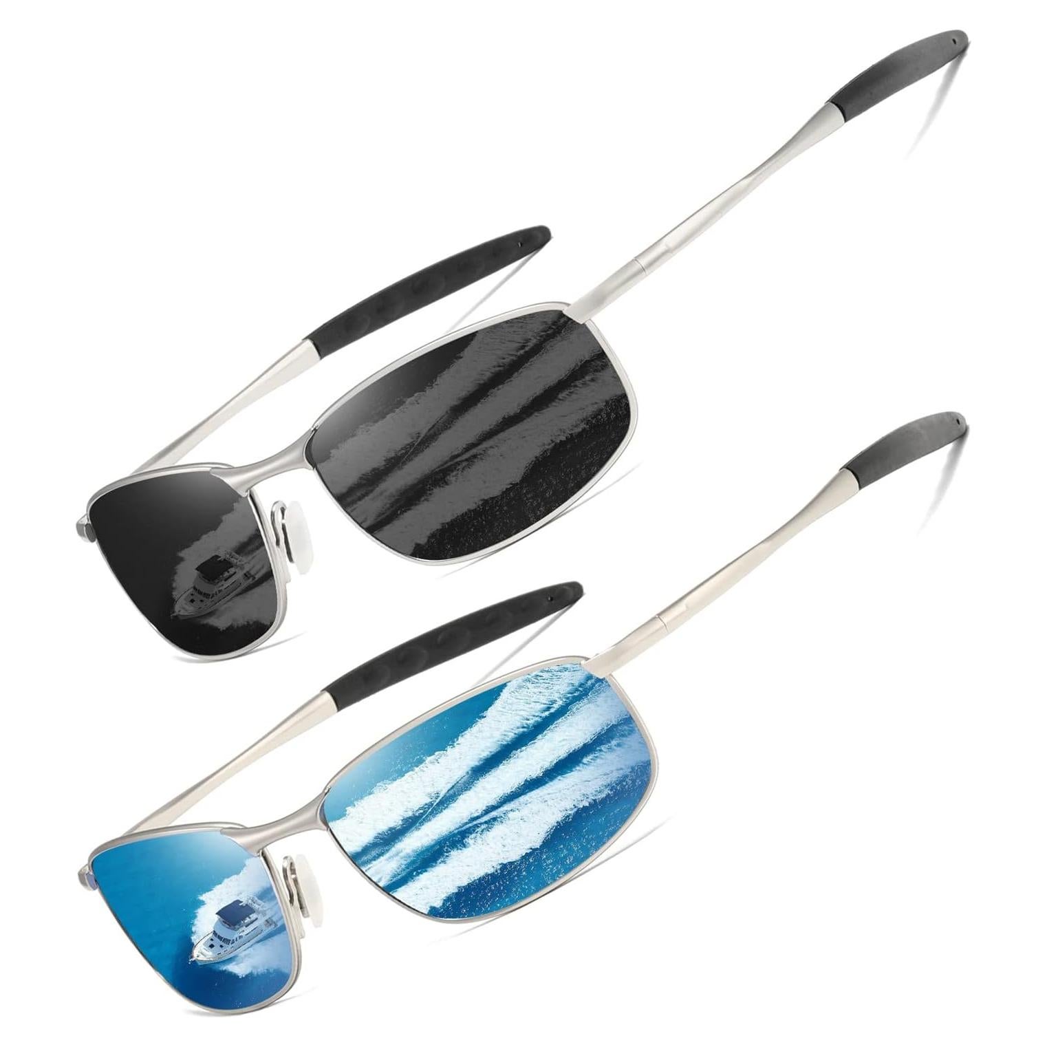 Gafas de sol AEVOGUE Vision unisex polarizadas marco metal