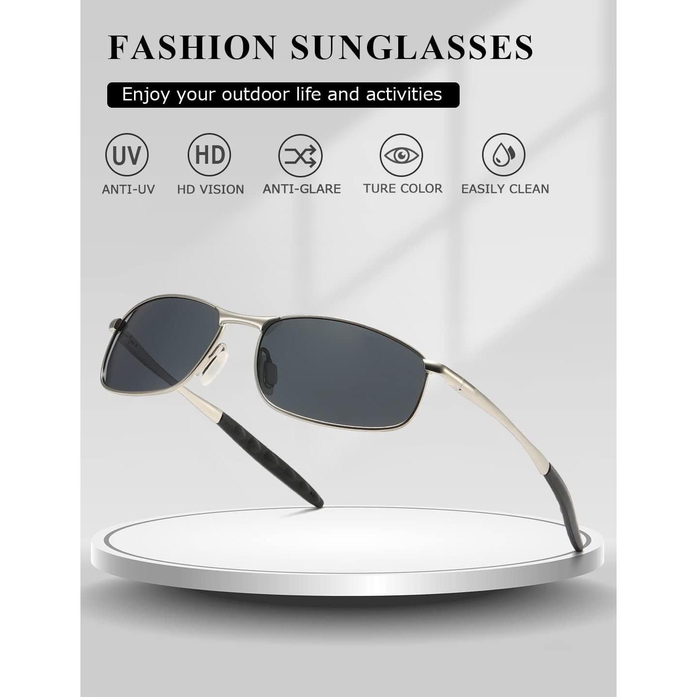 Gafas de sol AEVOGUE Vision polarizadas para hombres