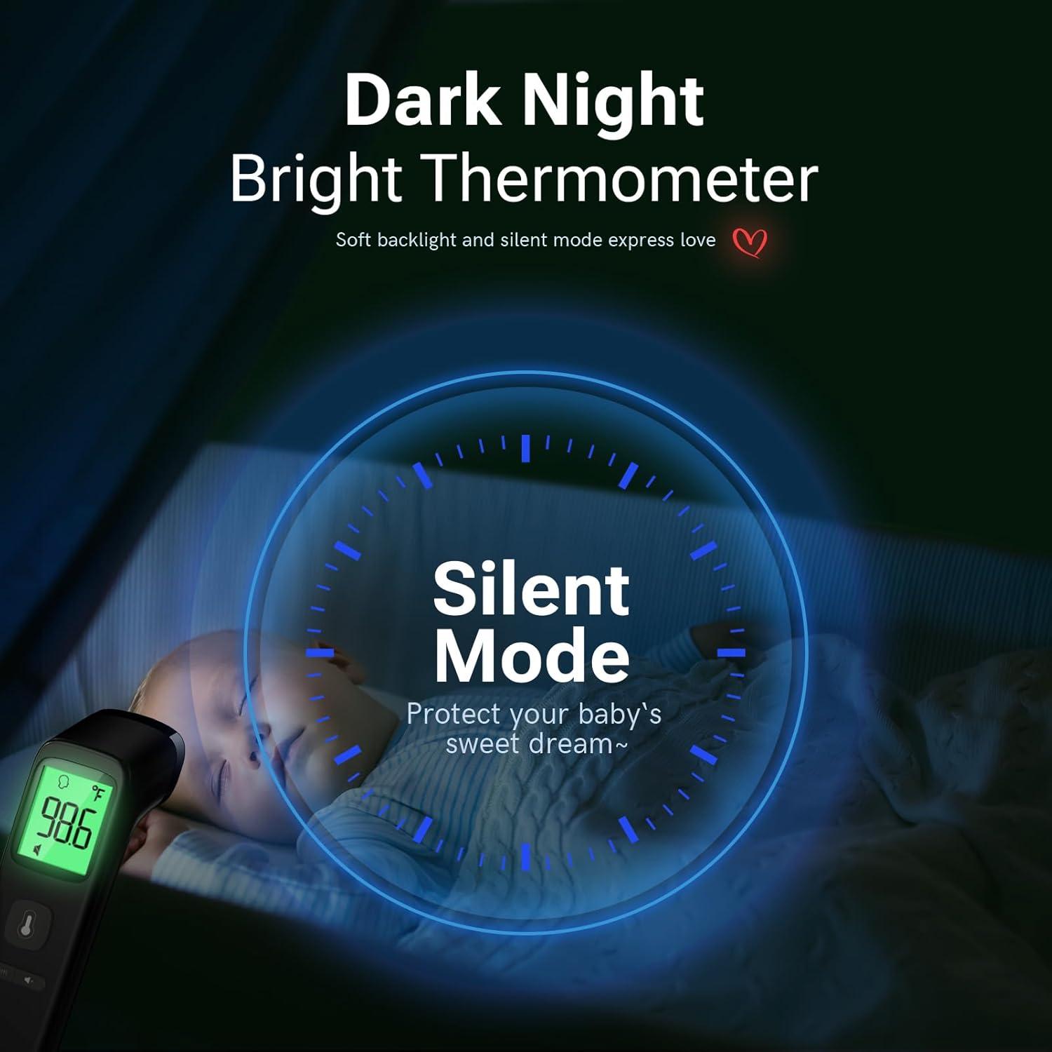 Termómetro Digital de Frente Viproud para Adultos y Niños - Rápido y Preciso