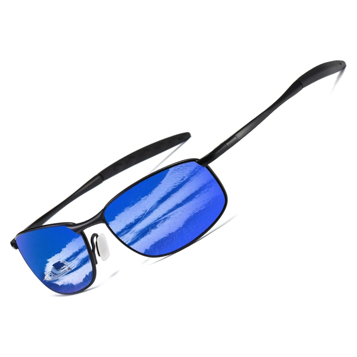 Gafas de sol AEVOGUE Vision marco metal rectangular UV400