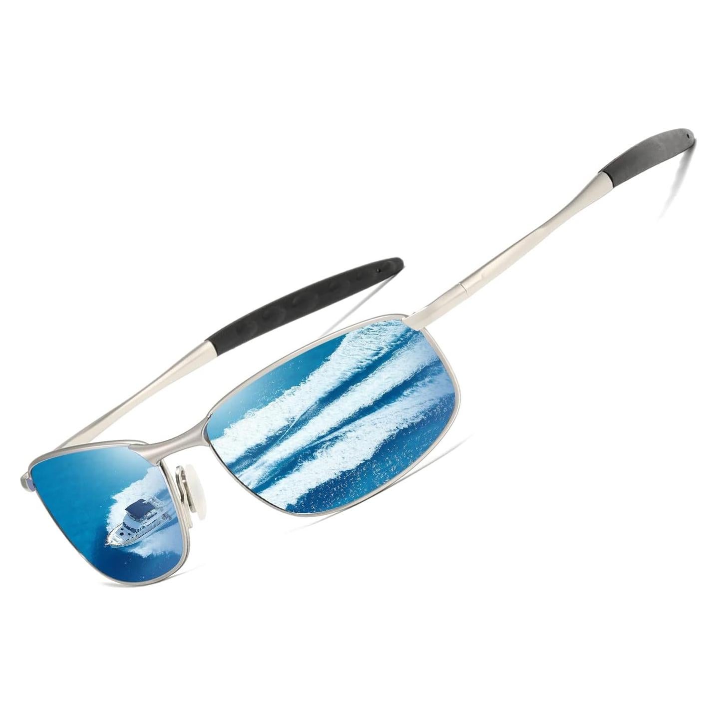 Gafas de sol AEVOGUE Vision metálicas UV400 para hombres