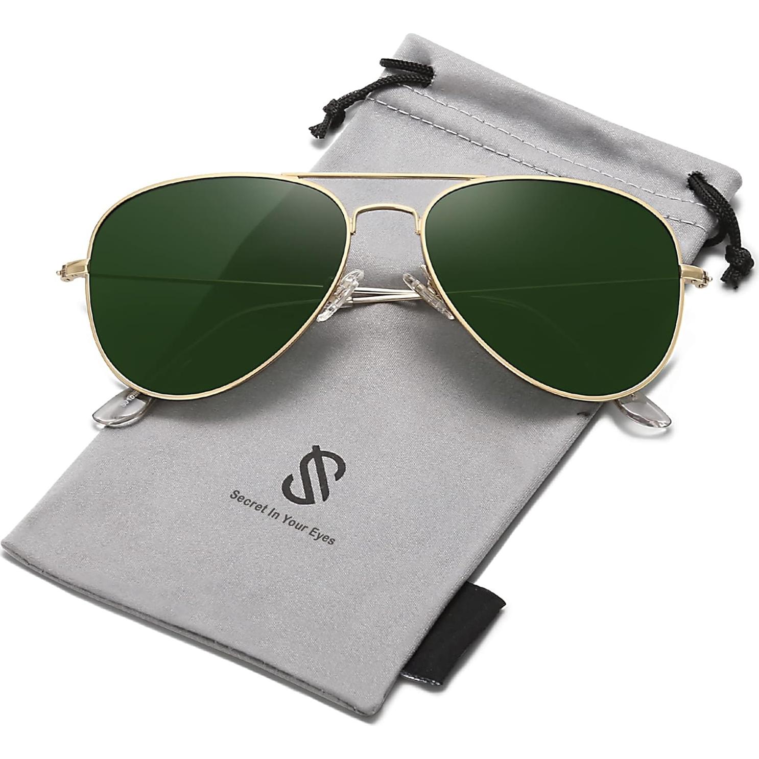 Gafas de sol SOJOS Classic Aviator 62mm polarizadas