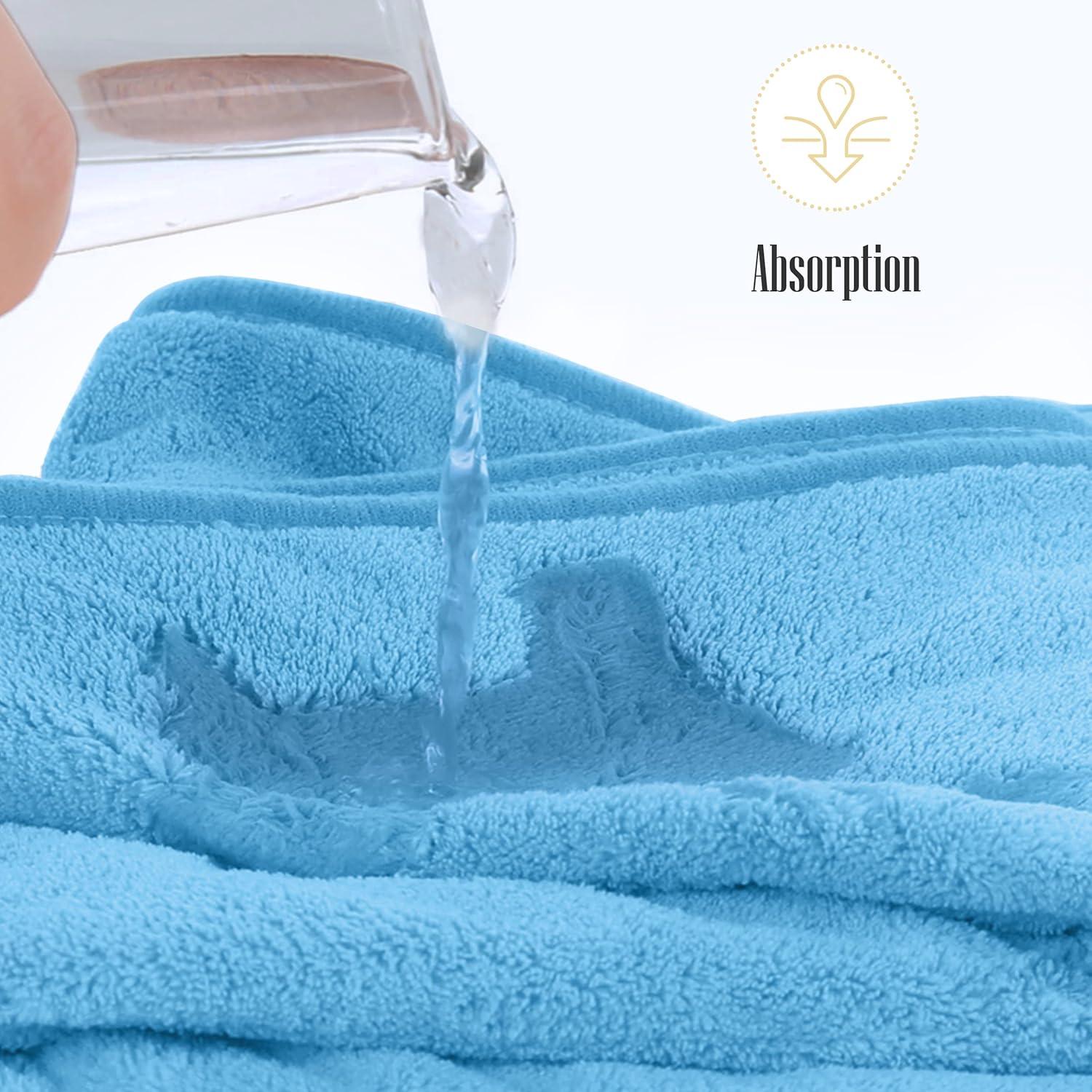 Juego de Toallas de Baño con Capucha Coral Dock 3 Piezas