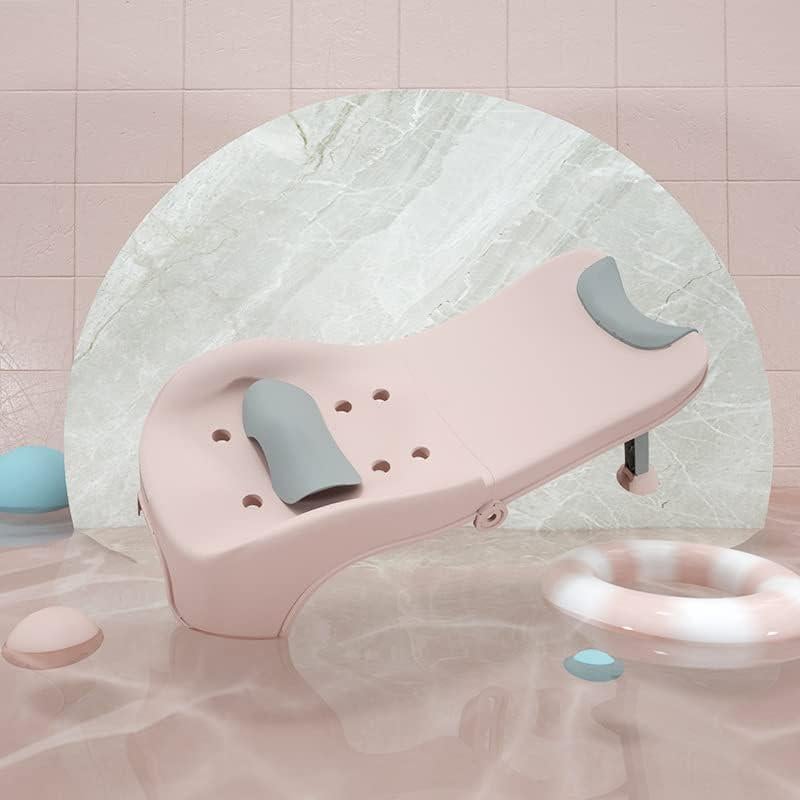 Silla de Champú Ajustable para Niños CNCEST - Rosa, 0-5 Años, 50kg