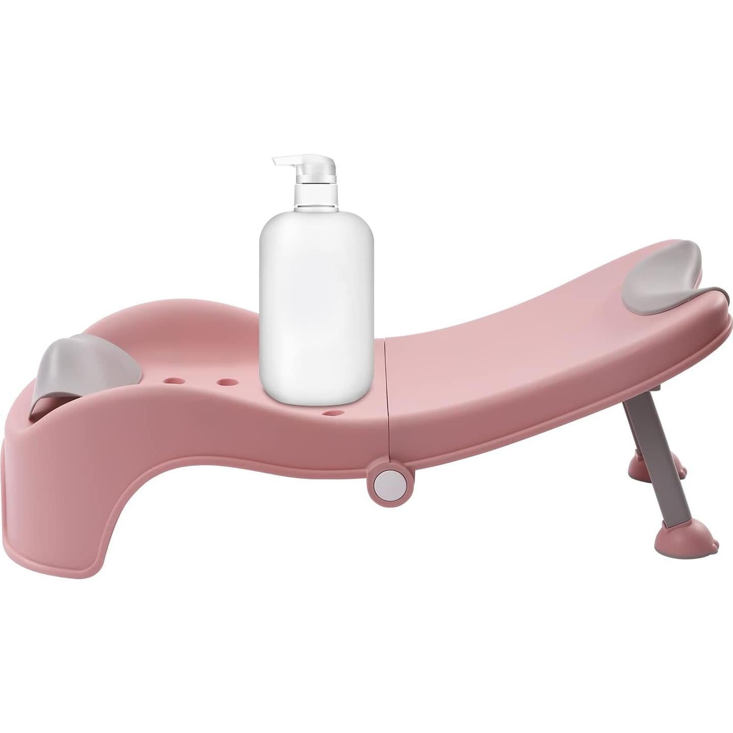 Silla de Champú Ajustable para Niños CNCEST - Rosa, 0-5 Años, 50kg