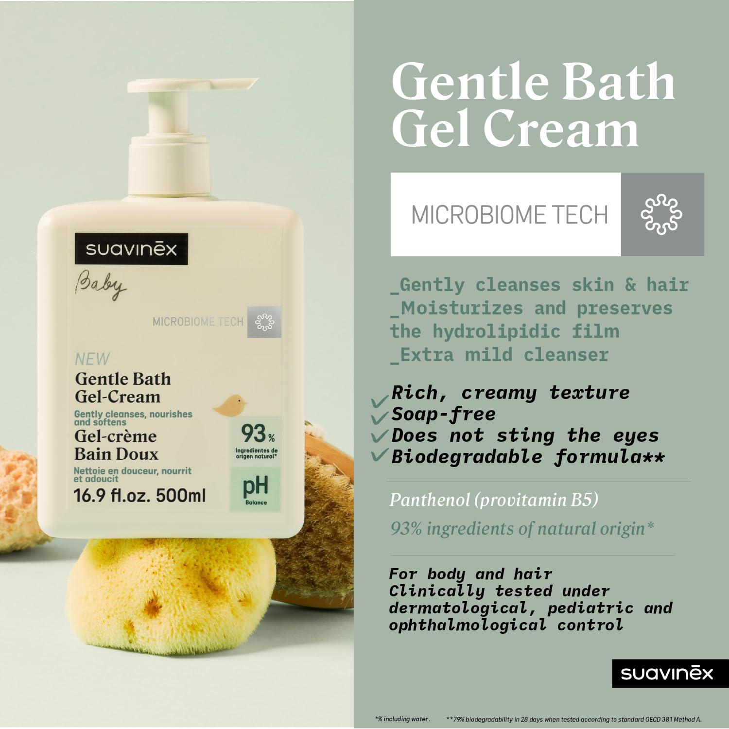 Gel de Baño Suave Suavinex 500ml - Sin Jabón, Sin Lagrimas