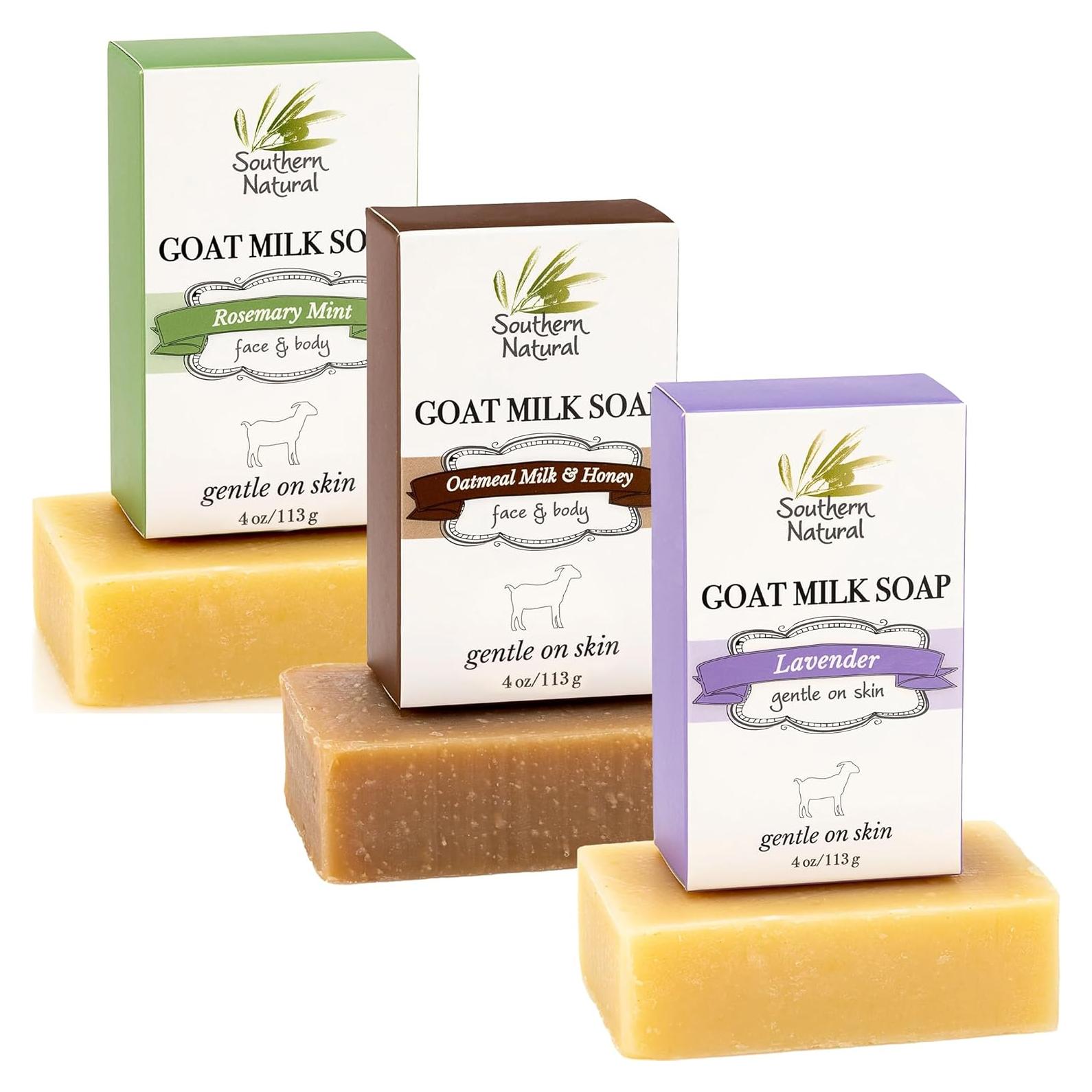 Jabón de Leche de Cabra Natural Southern - 3 Fragancias 113g