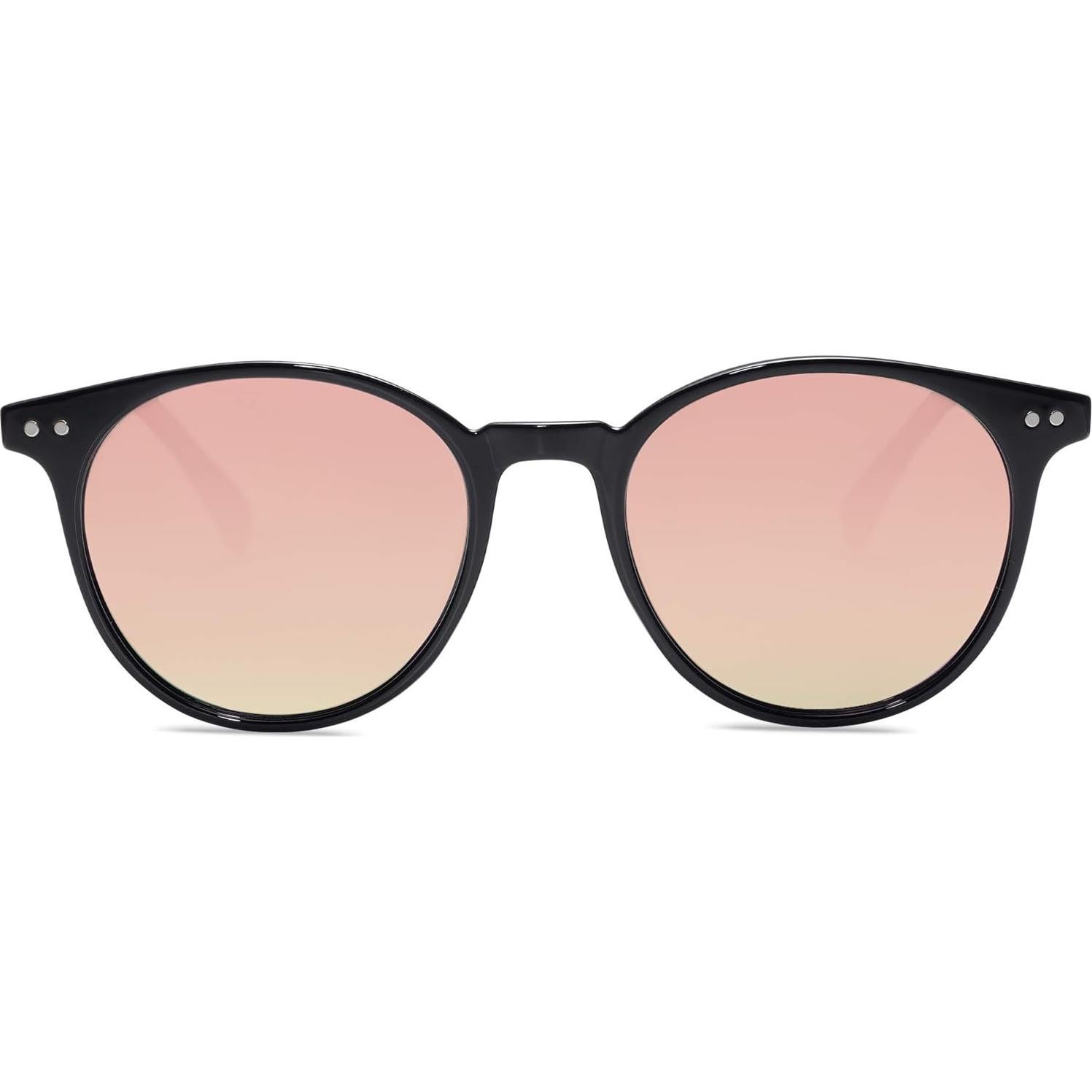 Gafas de sol polarizadas SOJOS SJ2113 redondas UV400