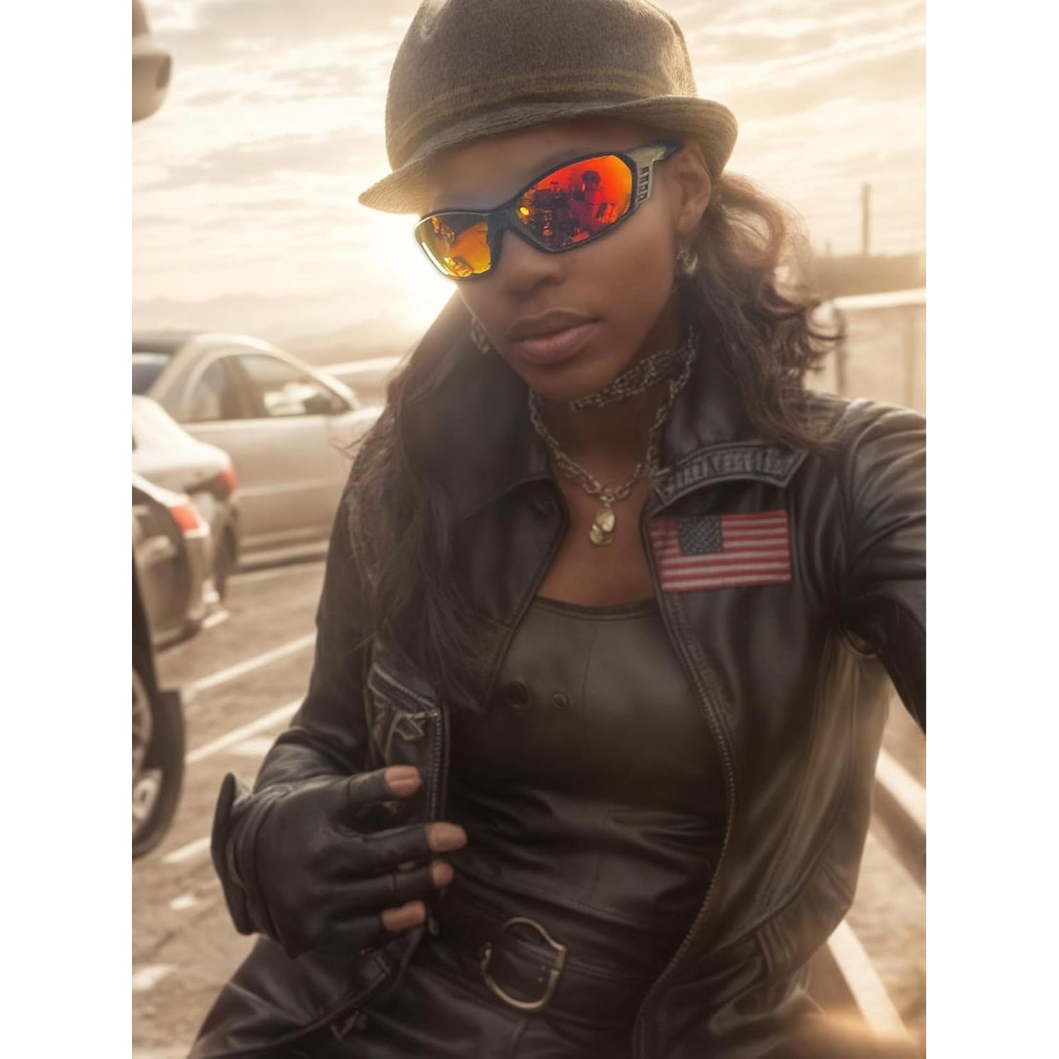 Gafas de Motocicleta The Fresh FR13 100% UVA/UVB 3 Pares