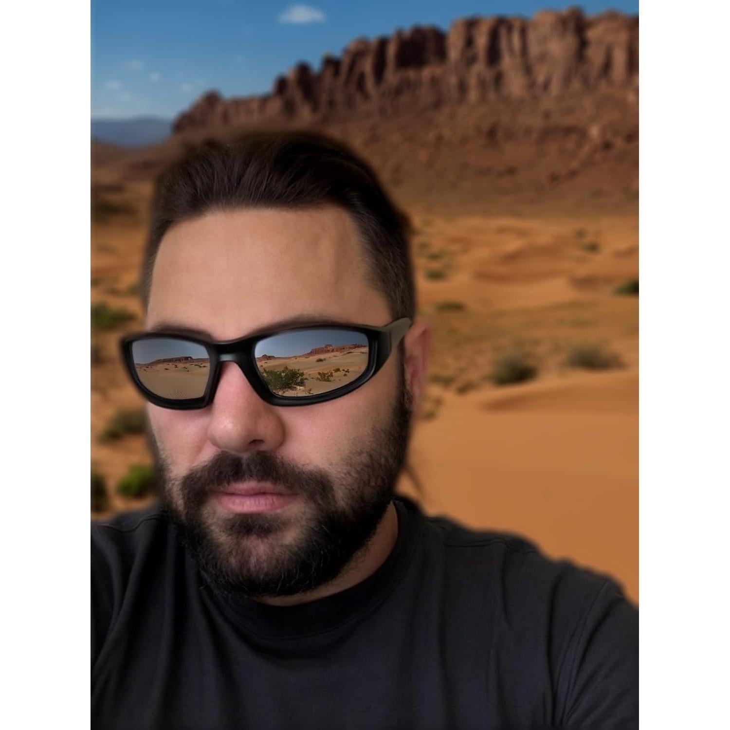 Gafas de Motocicleta The Fresh FR14 UV400 Acolchadas 3 Lentes