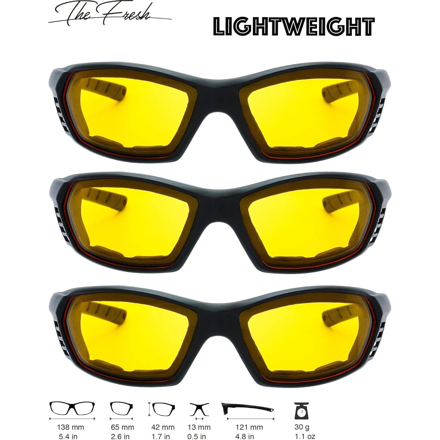 Gafas de Motocicleta The Fresh FR13 UV400 100% Protección