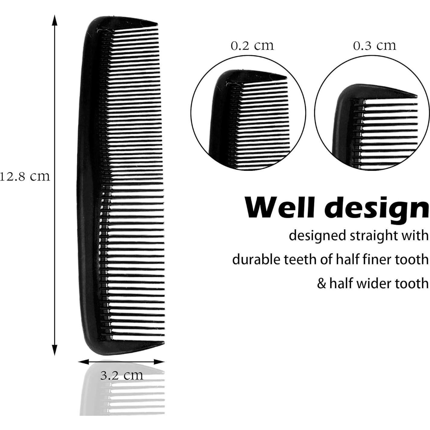Juego de Peines Irrompibles Soft 'N Style - 4 Piezas