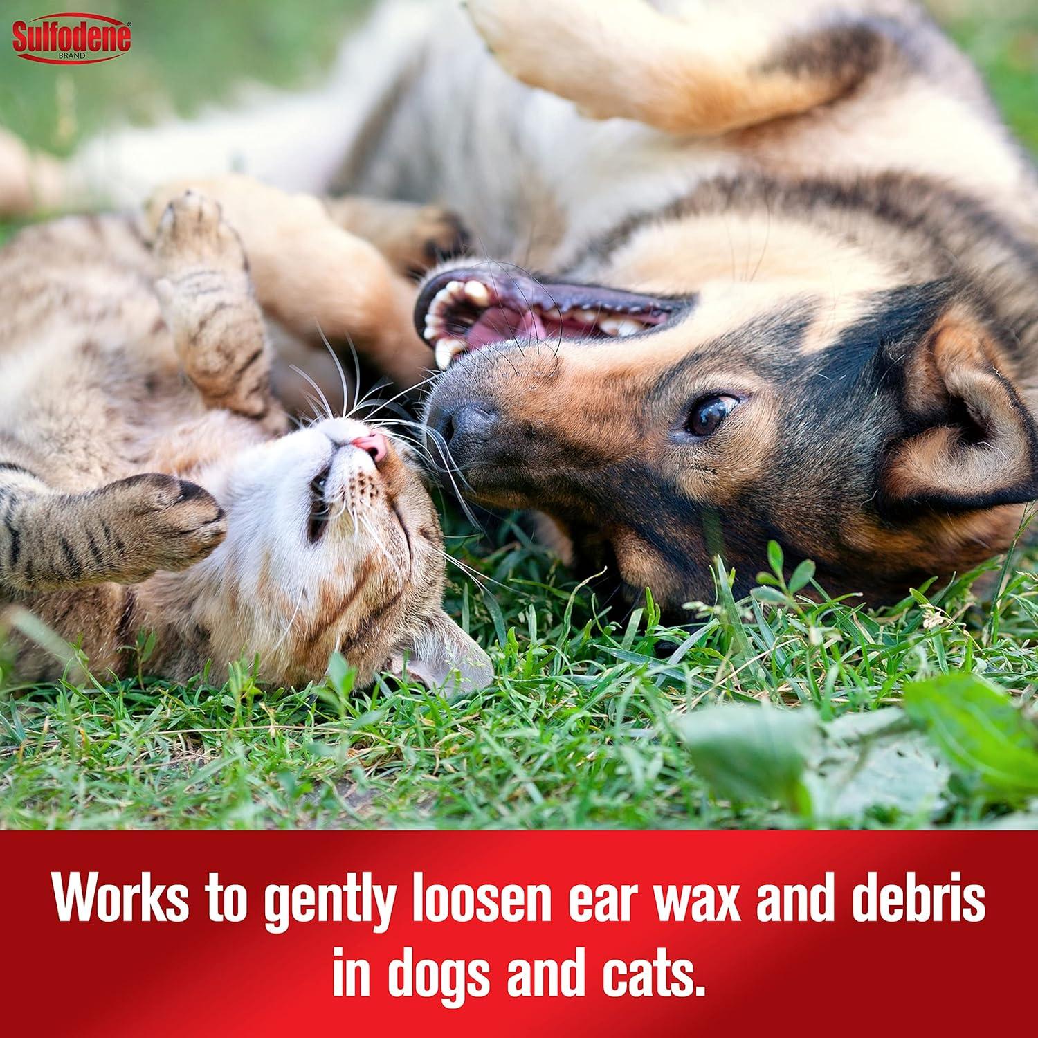 Limpiador de Oídos Antiséptico Sulfodene 113ml para Mascotas