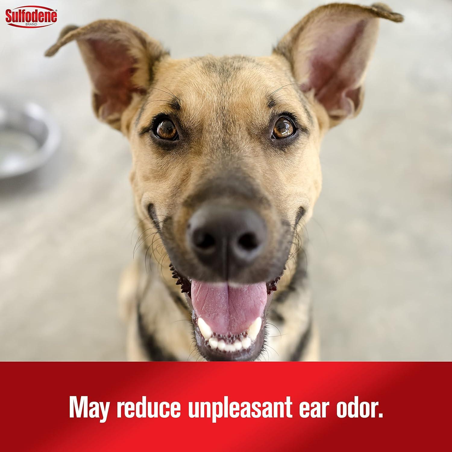 Limpiador de Oídos Antiséptico Sulfodene 113ml para Mascotas