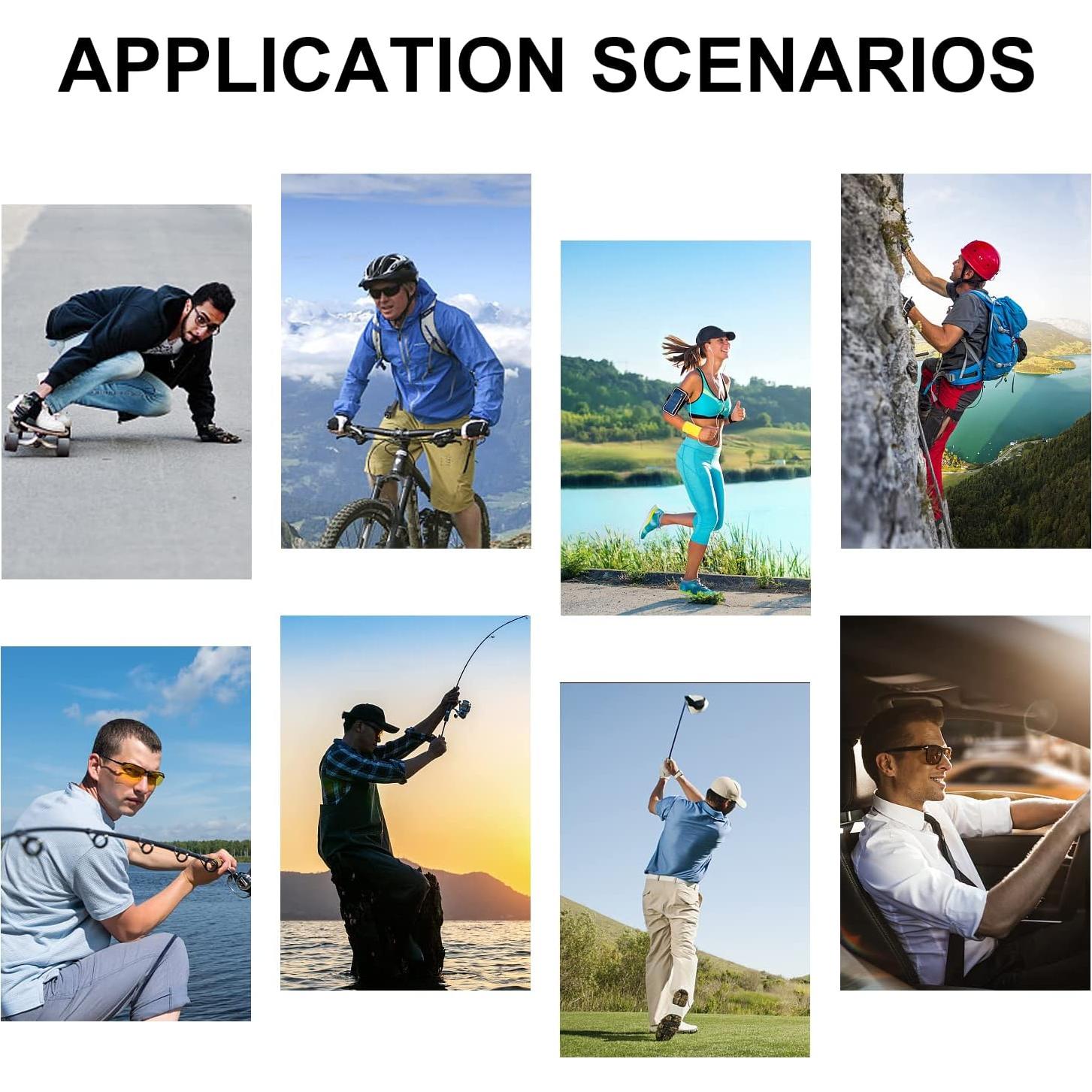 Gafas de Ciclismo Ukoly con Lentes Intercambiables y Polarizadas