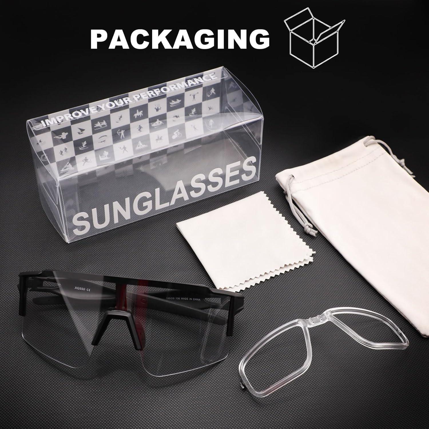 Gafas de Ciclismo Ukoly con Lentes Intercambiables y Polarizadas