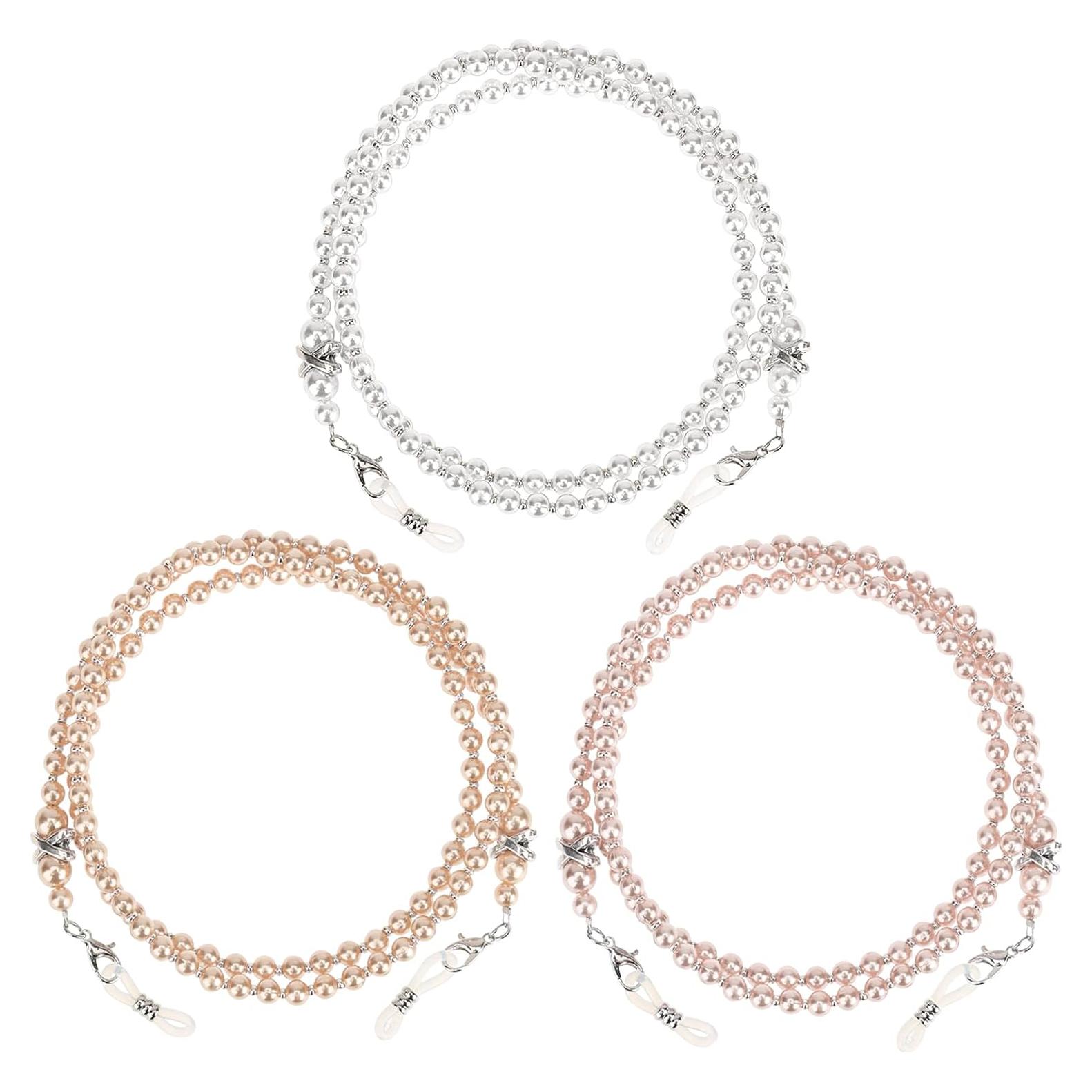 Cadena de Gafas de Perlas 75 cm - Soporte para Gafas