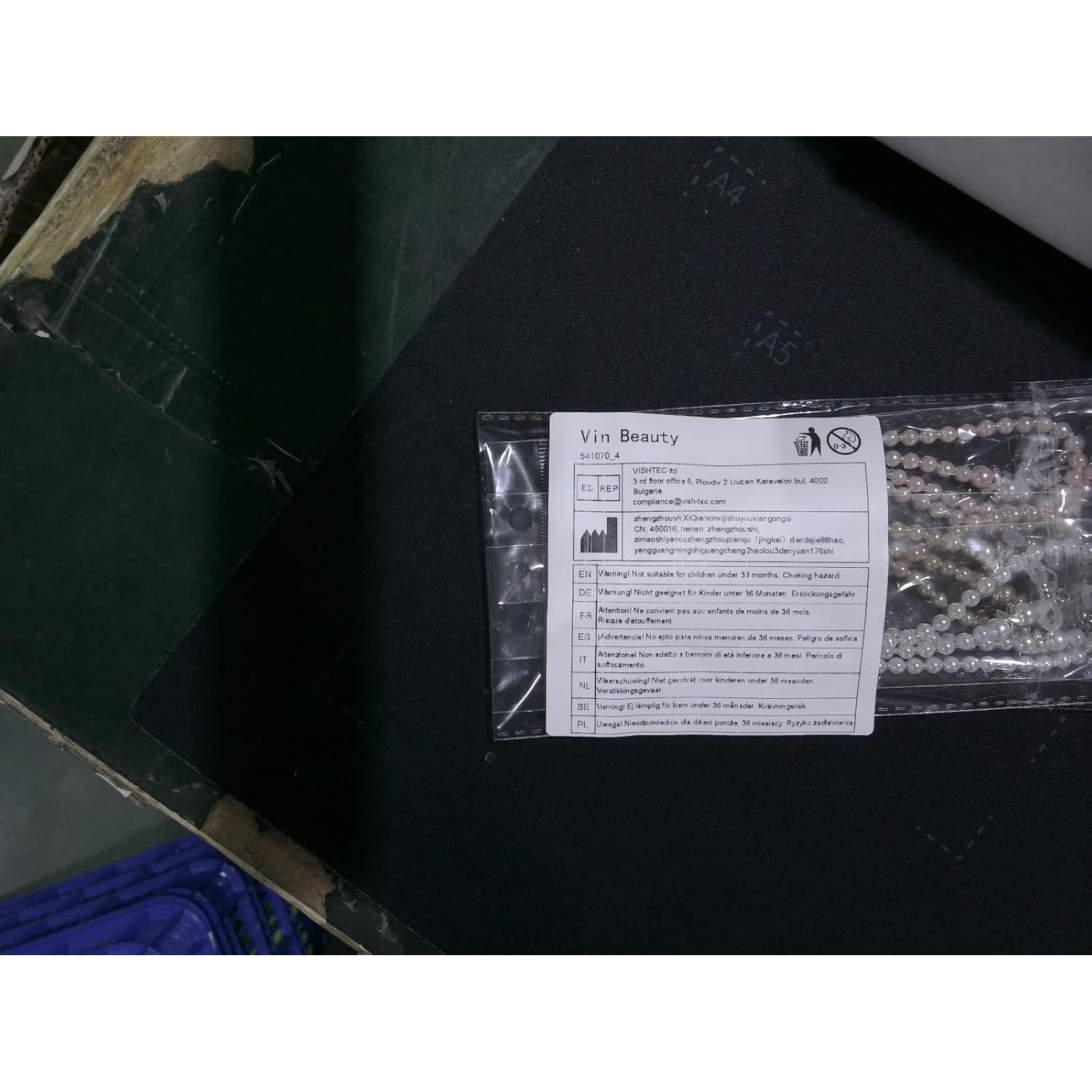 Cadena de Gafas de Perlas 75 cm - Soporte para Gafas