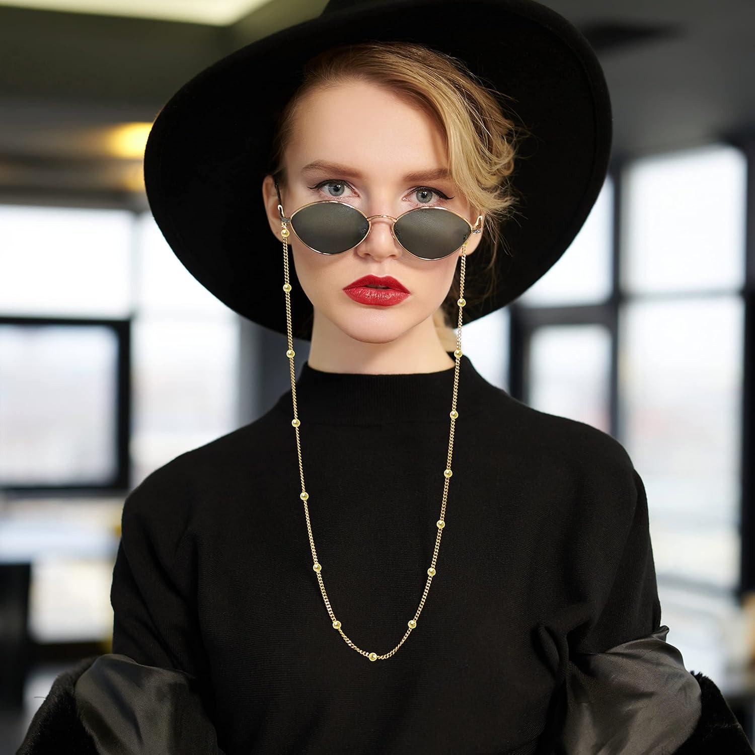 Cadenas para Gafas ONESING 4 Pcs Ajustables Multicolor