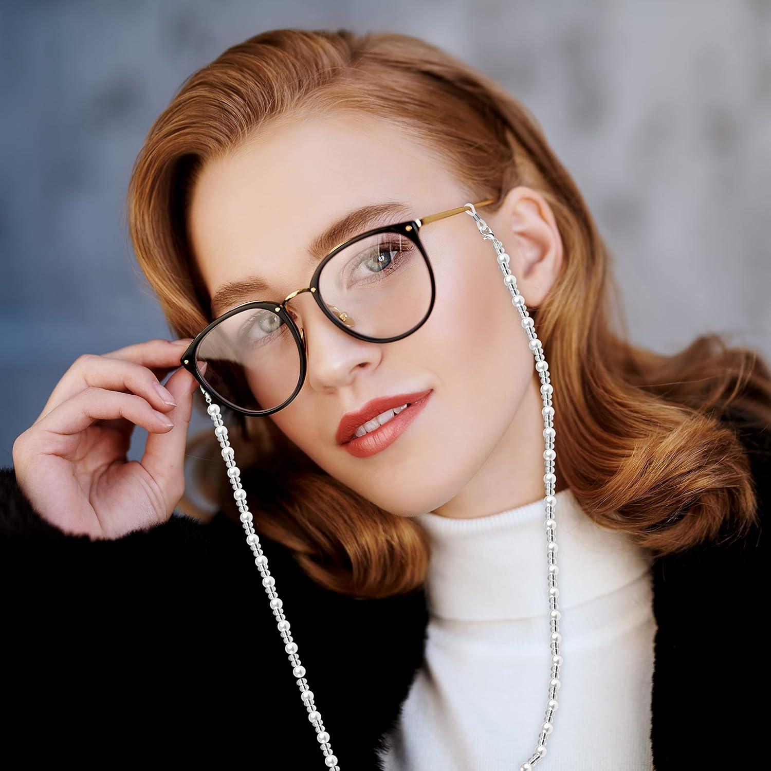 Cadenas para Gafas ONESING 4 Pcs Ajustables Multicolor