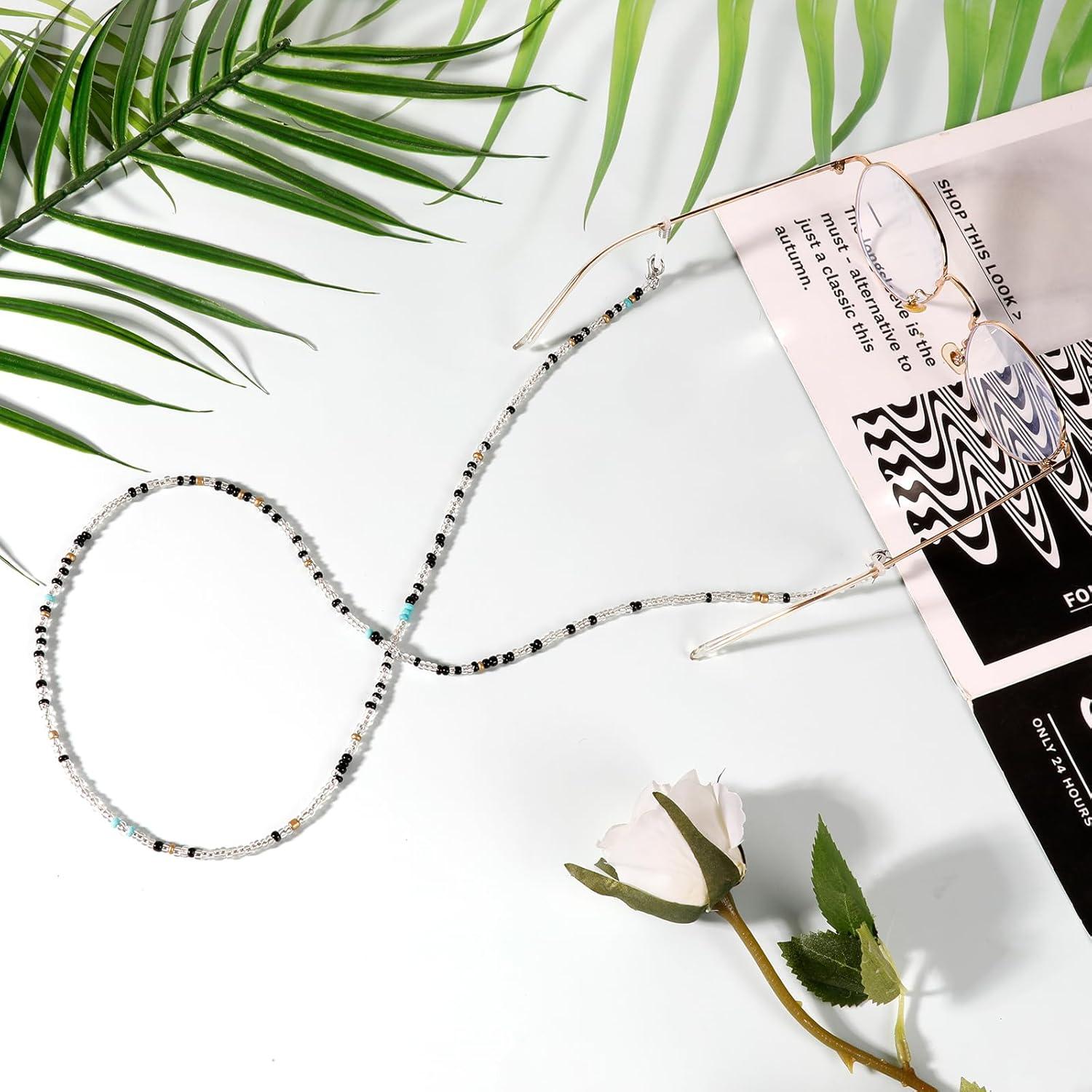 Cadenas para Gafas ONESING 4 Pcs Ajustables Multi Color