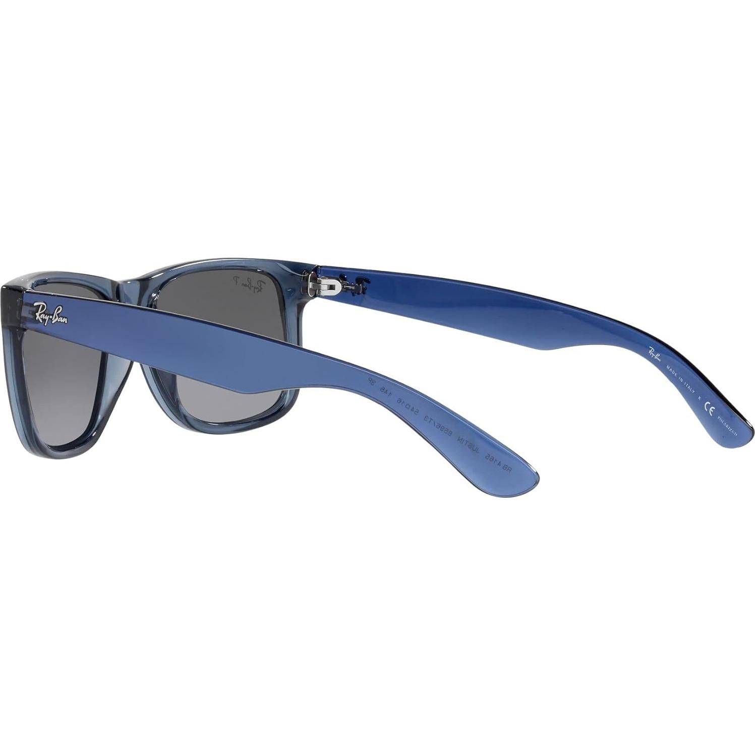 Gafas de sol Ray-Ban Justin 51mm Azul Transparente Polarizado