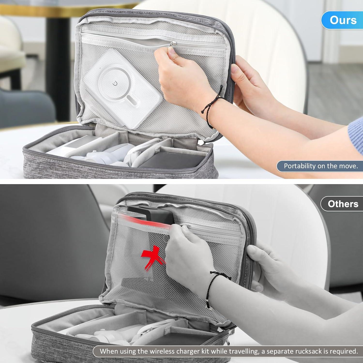 Cargador Inalámbrico 3 en 1 SHEN ZHEN para iPhone 12-16