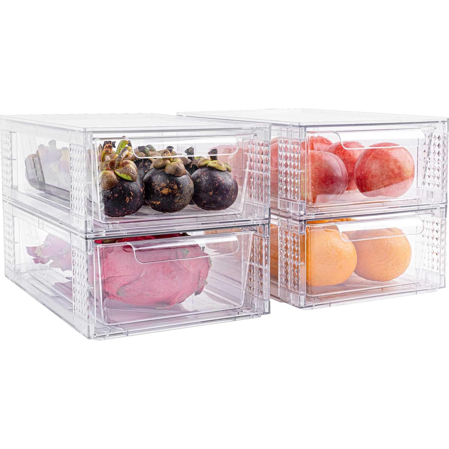 Cajones de Almacenamiento Apilables Zero Zoo - 4 Unidades 10 cm H