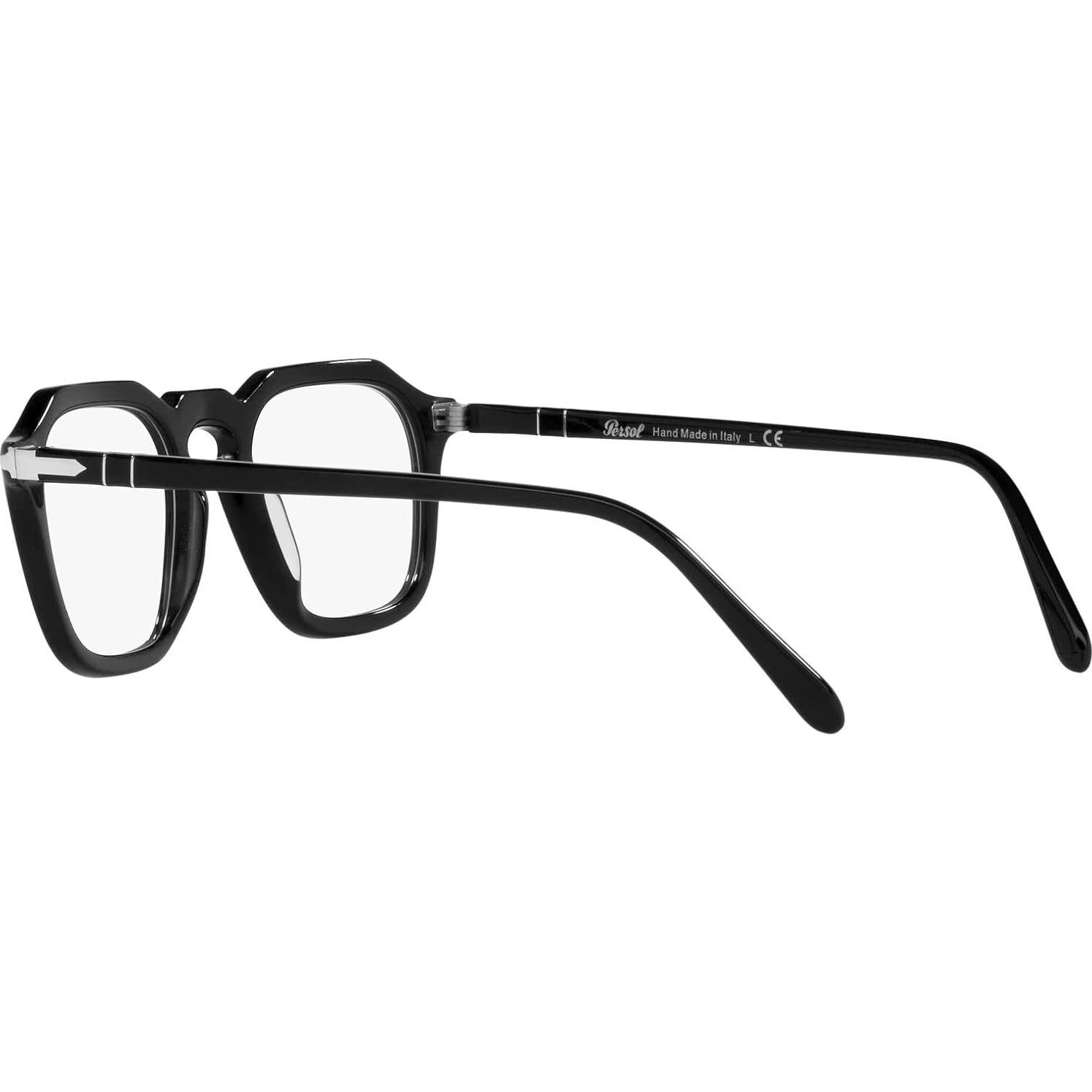 Gafas Recetadas Persol PO3292V Cuadradas Negras 48mm
