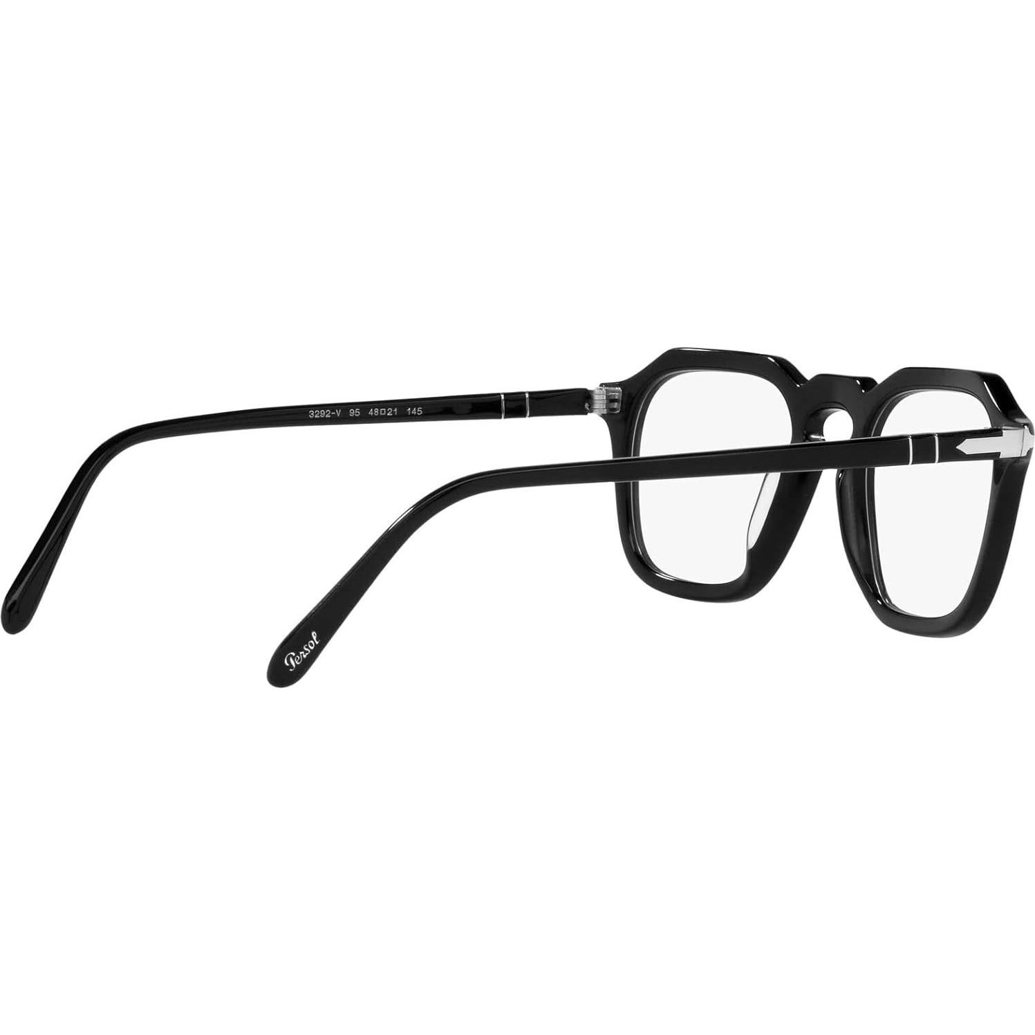 Gafas Recetadas Persol PO3292V Cuadradas Negras 48mm
