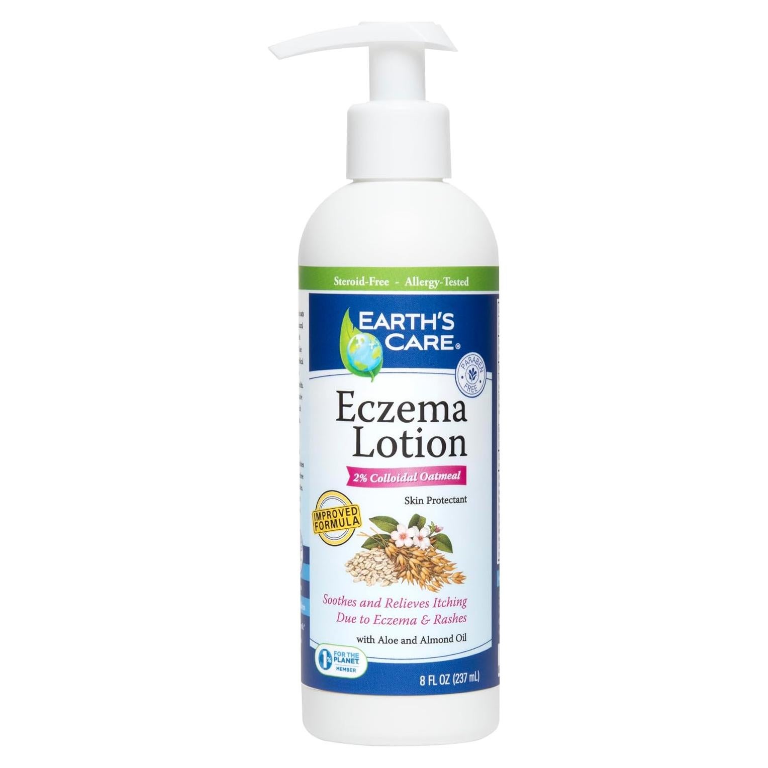 Loción para Eccema Earth's Care 237 mL - Natural y Suave