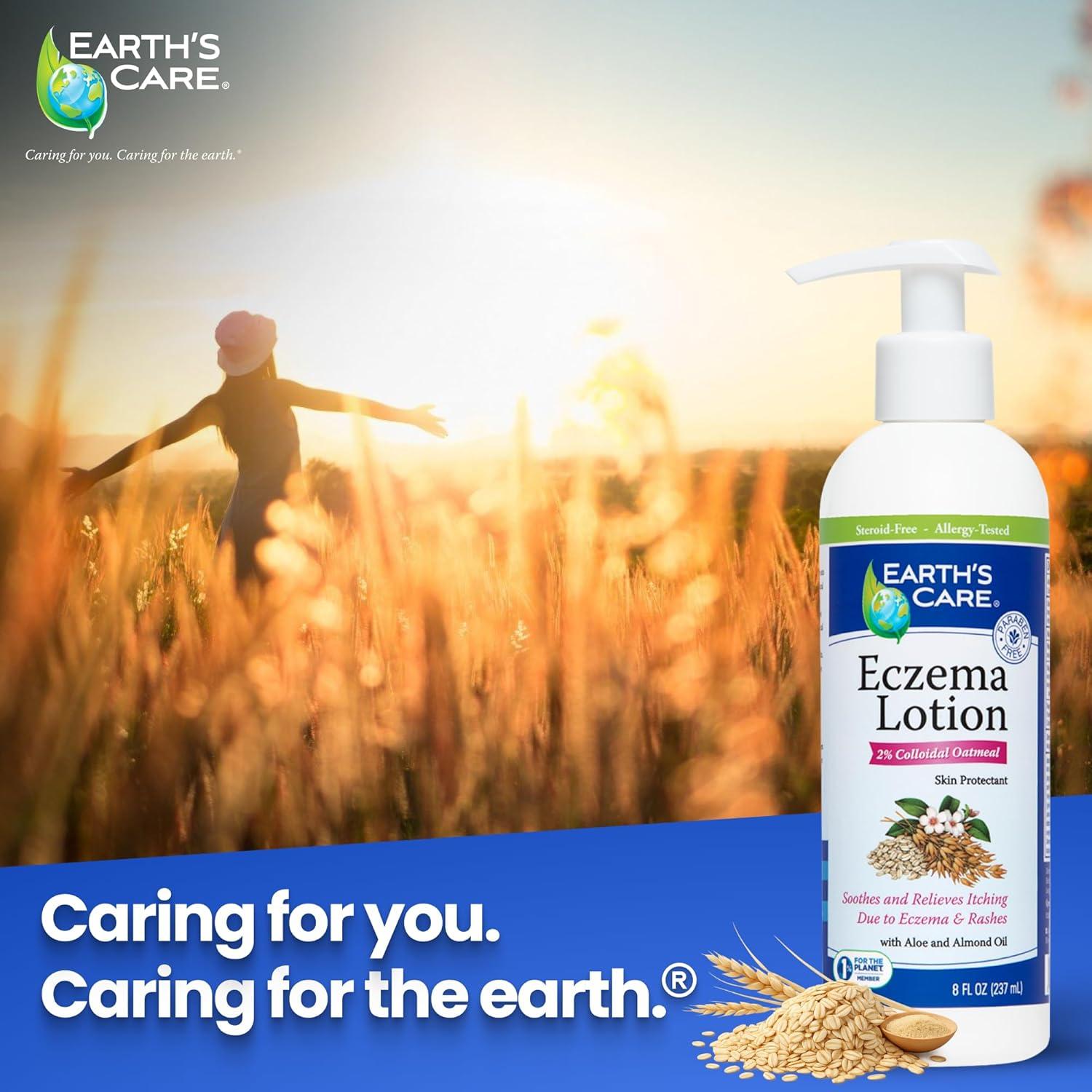 Loción para Eccema Earth's Care 237 mL - Natural y Suave