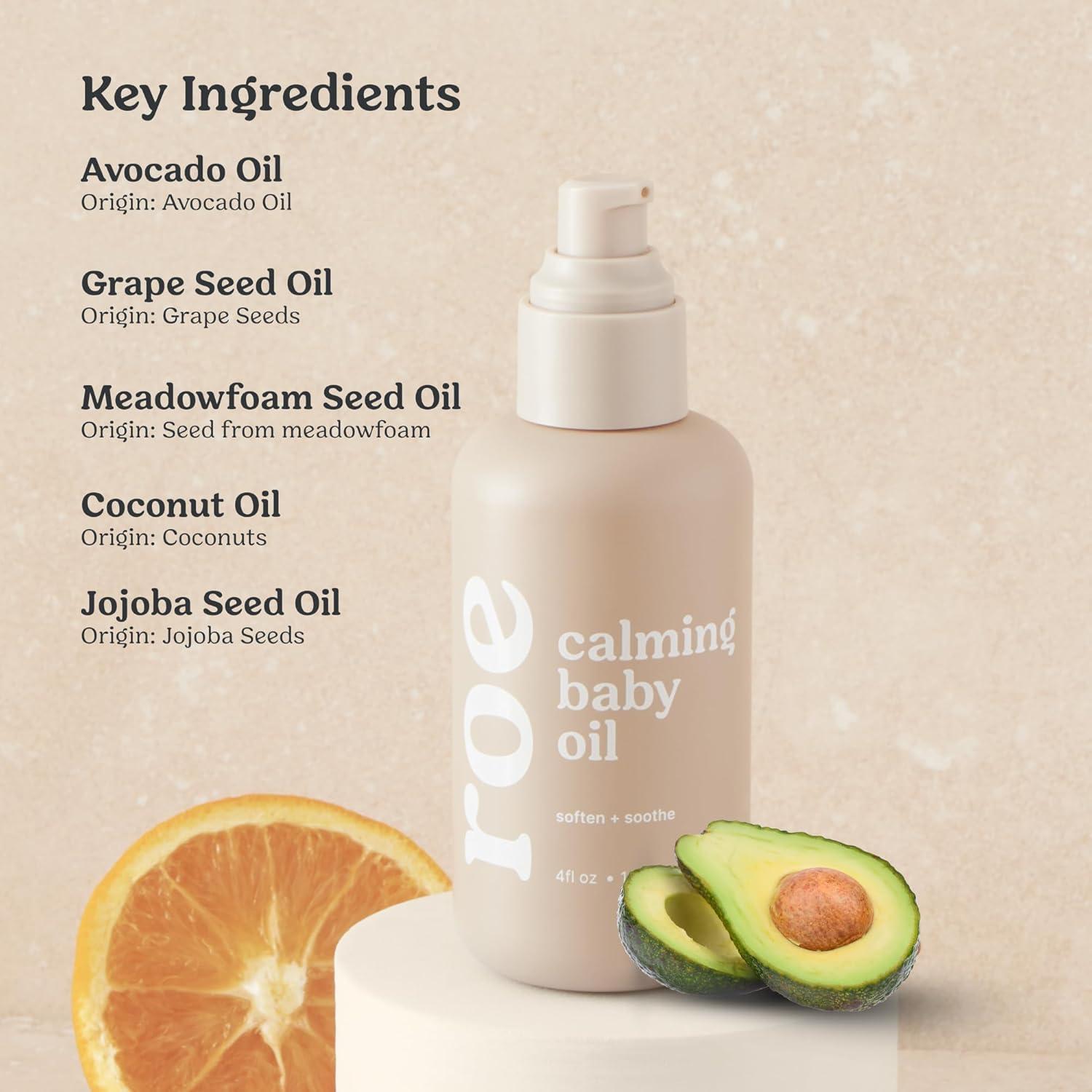 Aceite Hidratante para Bebé Roe Wellness 307g Sin Fragancia