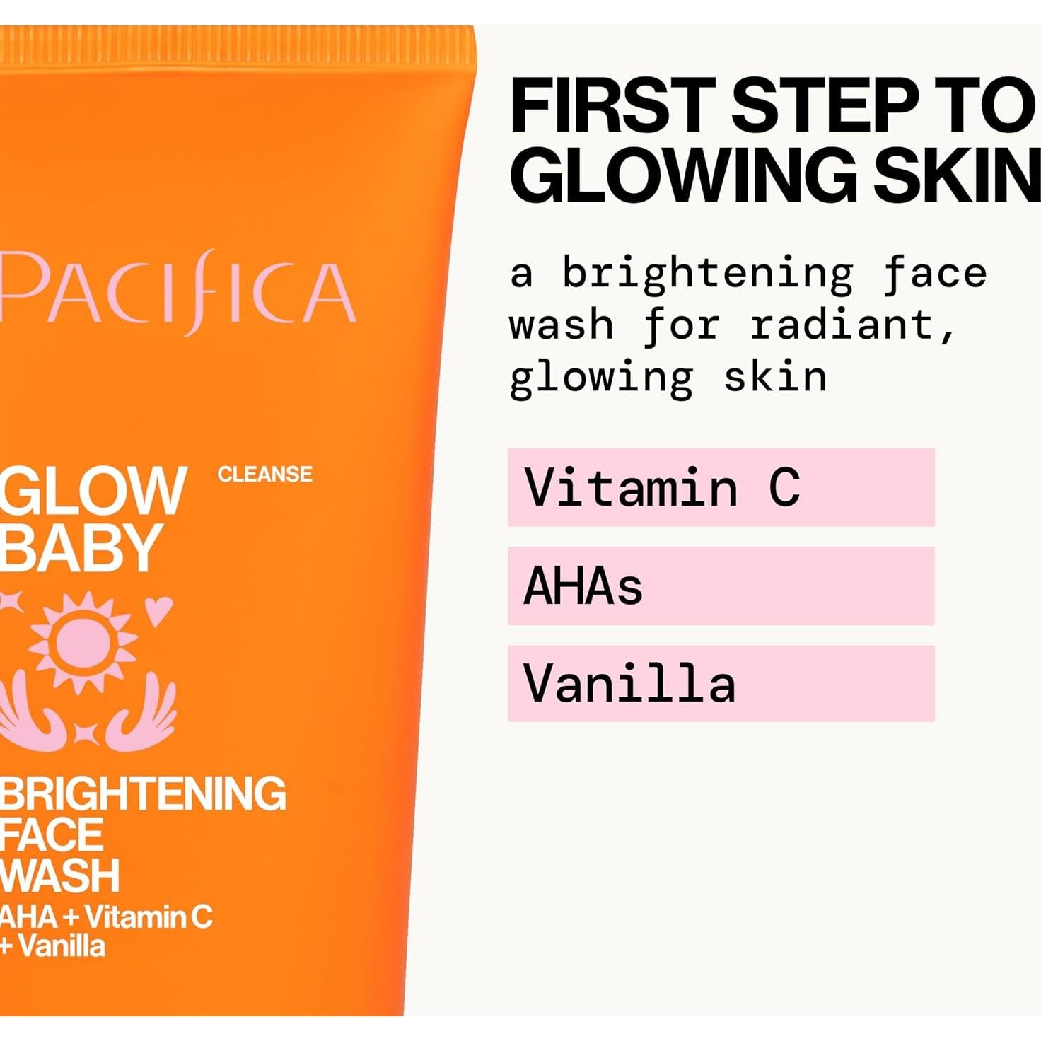 Dúo de Limpiadores Faciales Pacifica - Glow Baby y Sea Foam