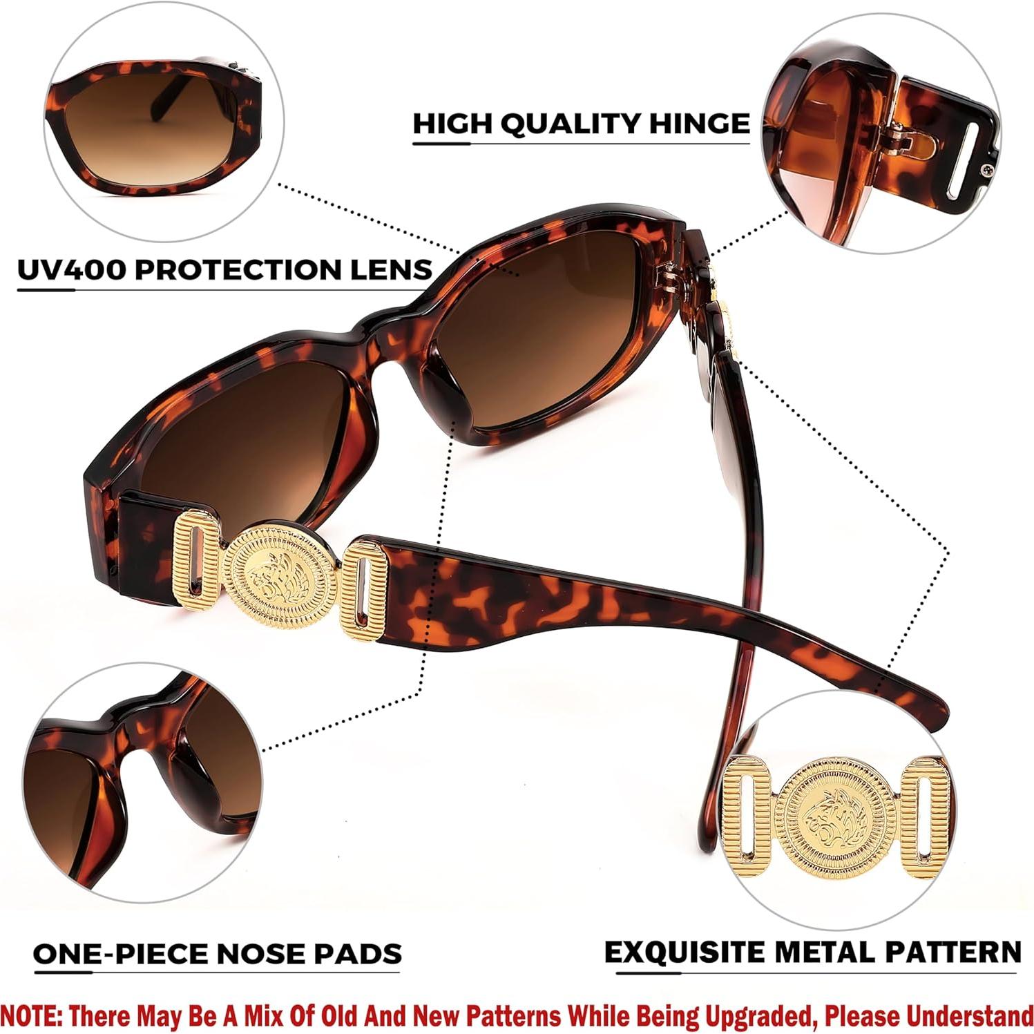 Gafas de Sol FEISEDY Retro 54mm UV400 Unisex B2322