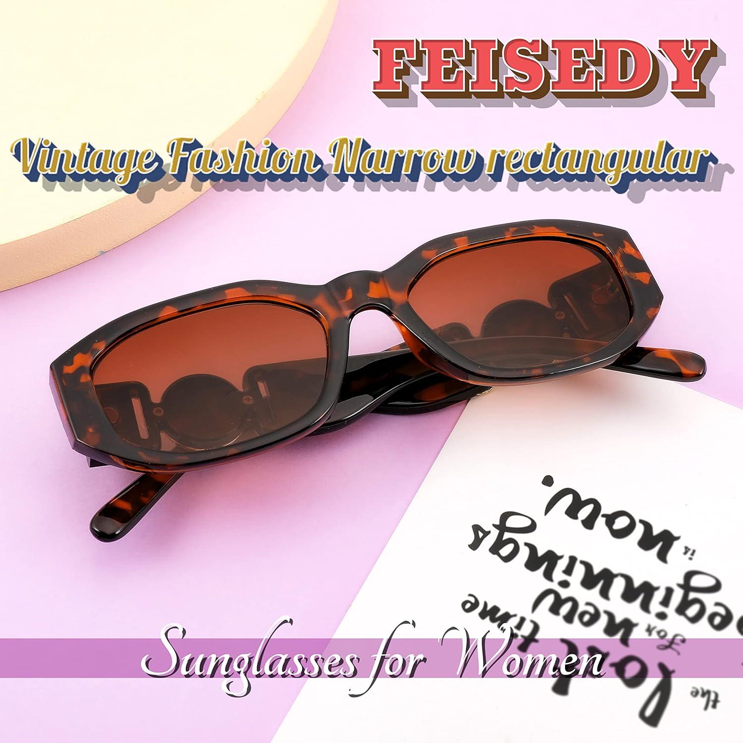 Gafas de Sol FEISEDY Retro 54mm UV400 Unisex B2322