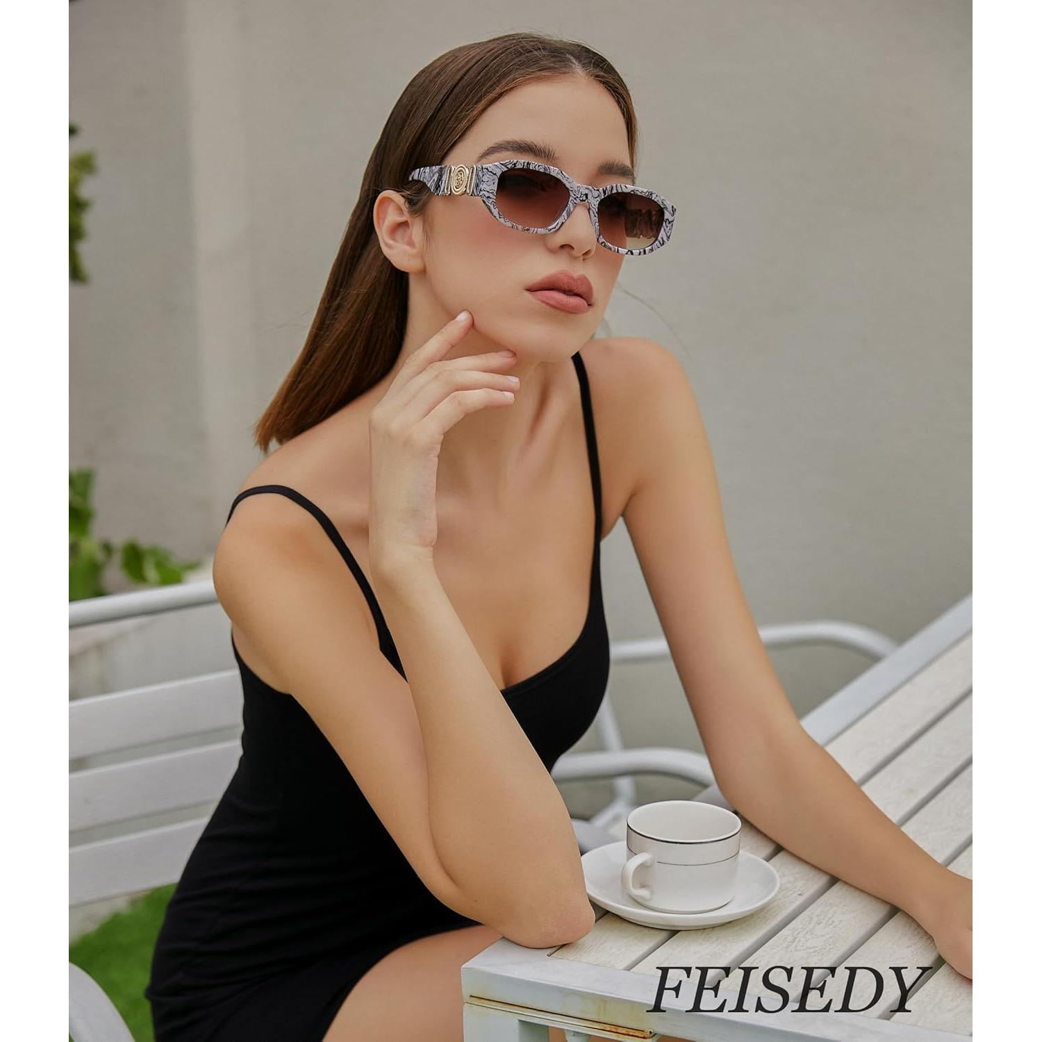 Gafas de Sol Retro FEISEDY B2322 UV400 para Unisex