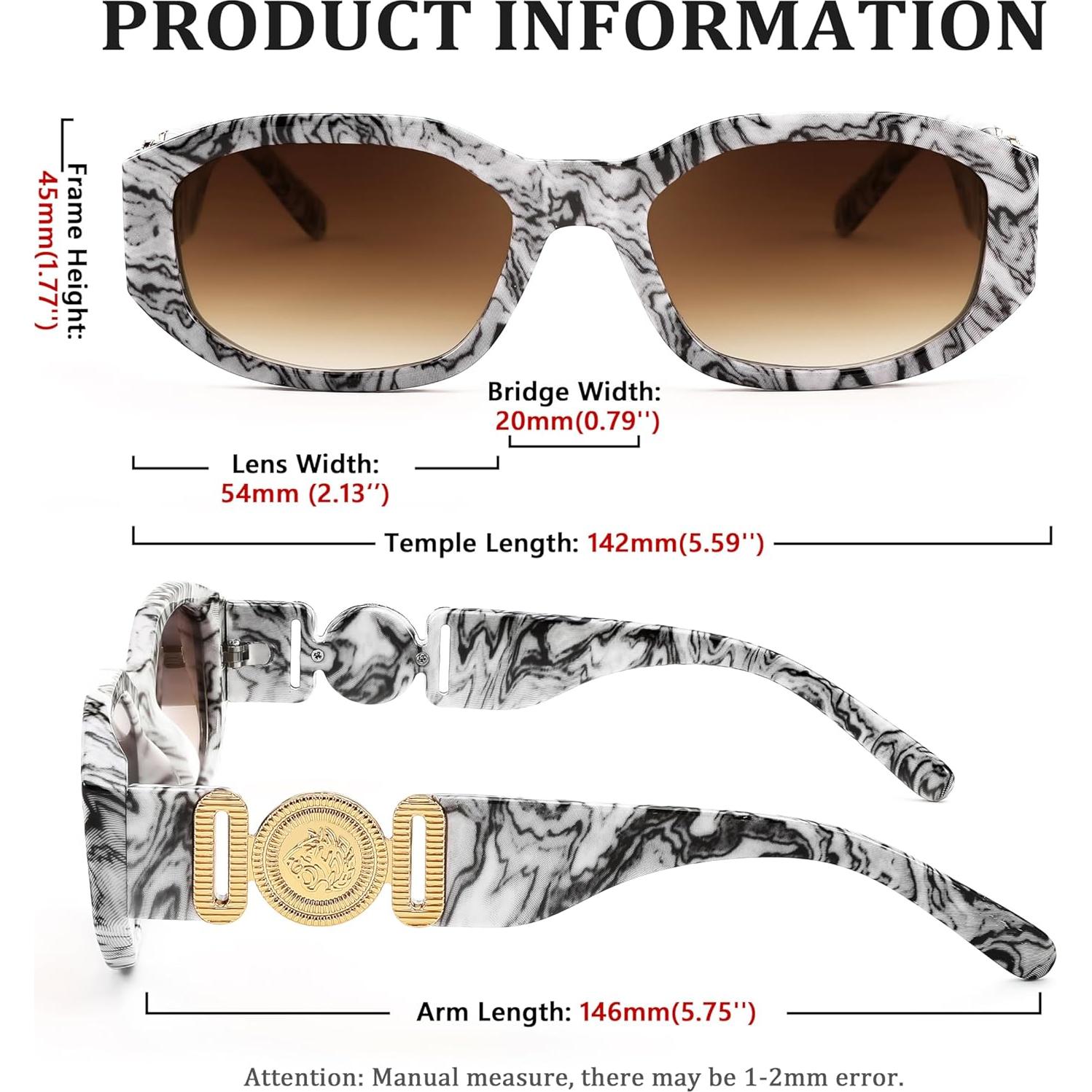 Gafas de Sol Retro FEISEDY B2322 UV400 para Unisex